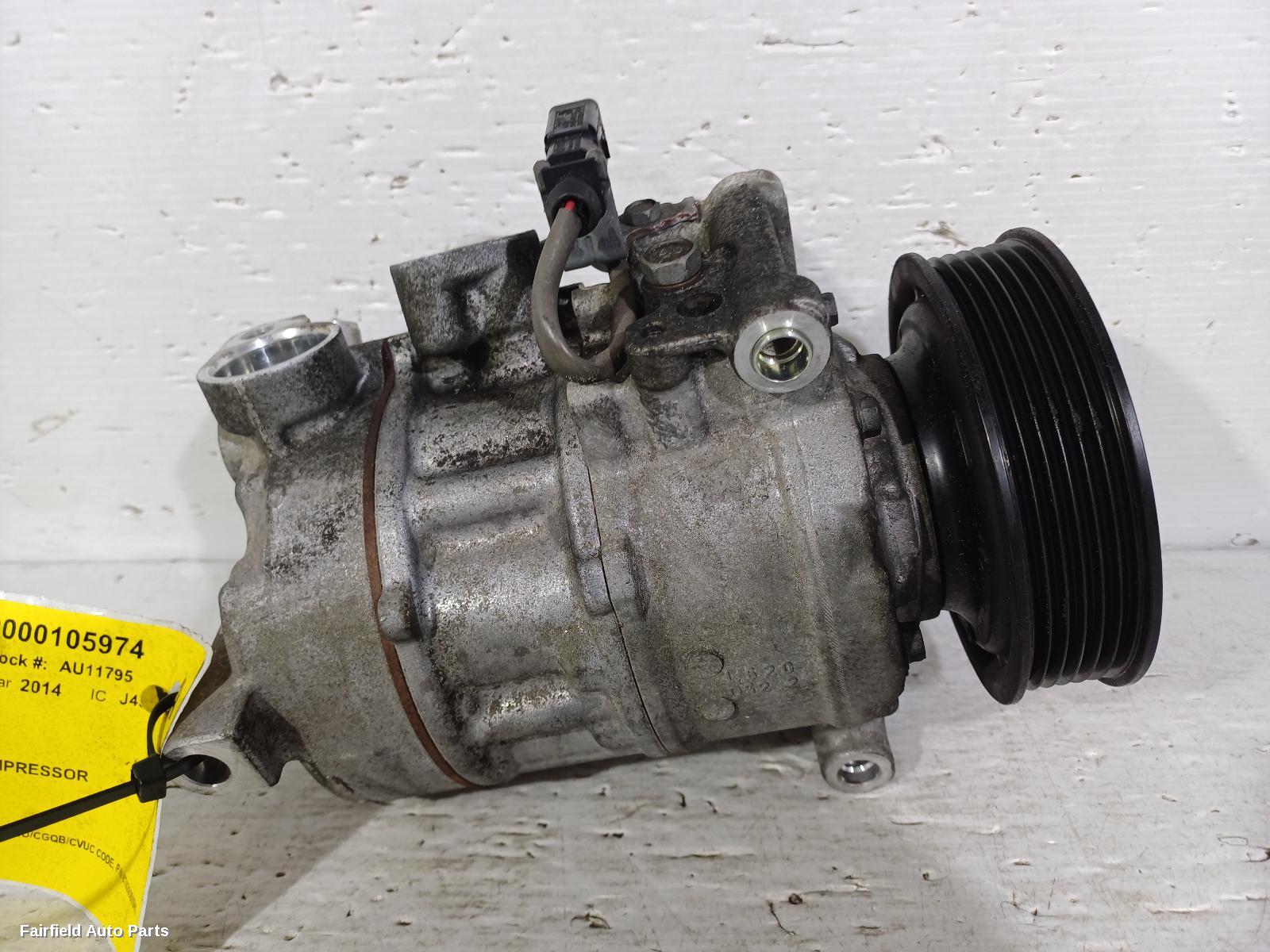 2012-2014 Audi Q5 A C Compressor