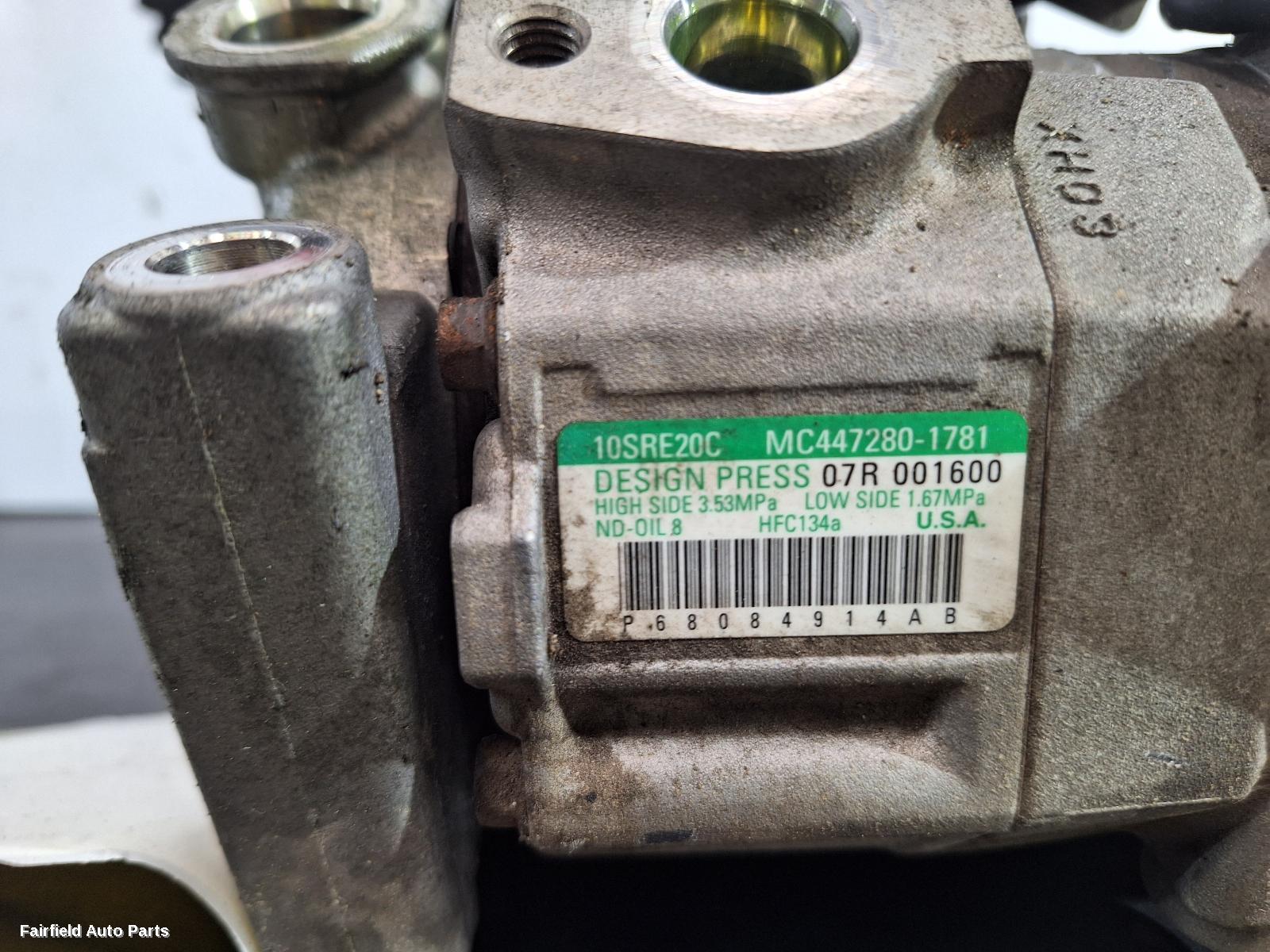 2014 Dodge Journey A C Compressor