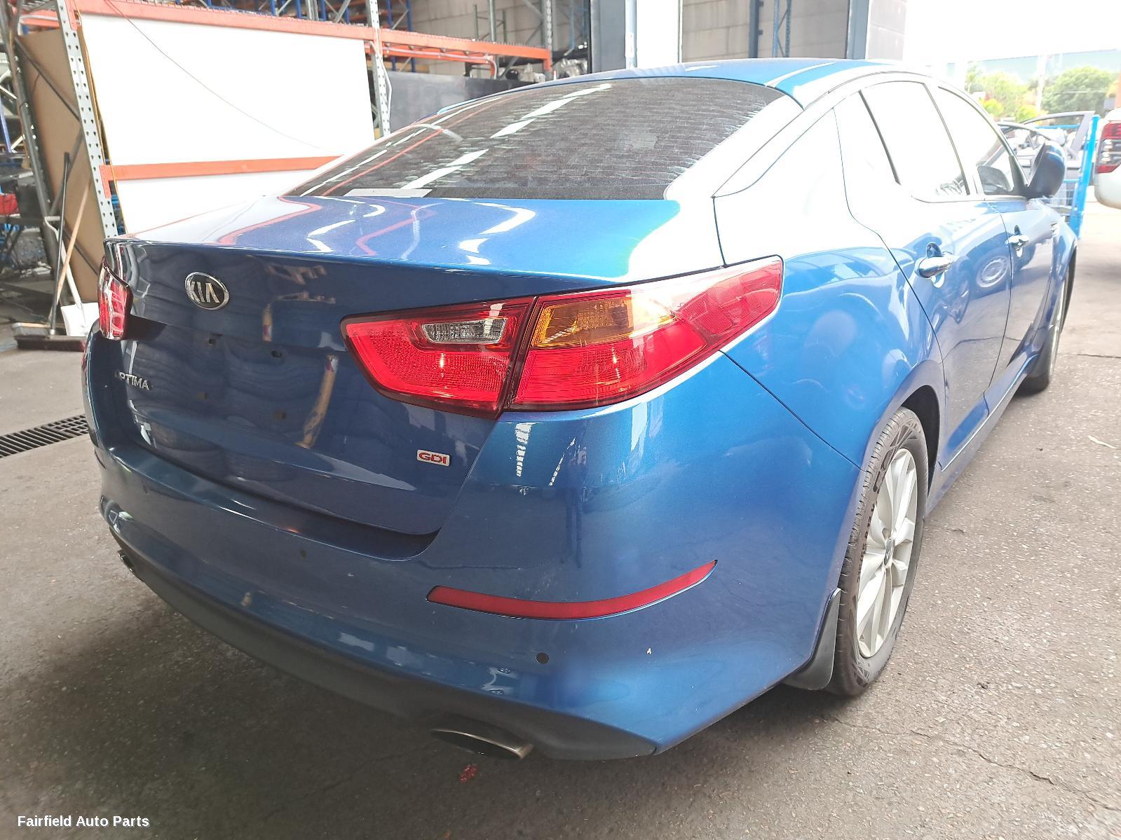 2013 Kia Optima Bootlid Tailgate