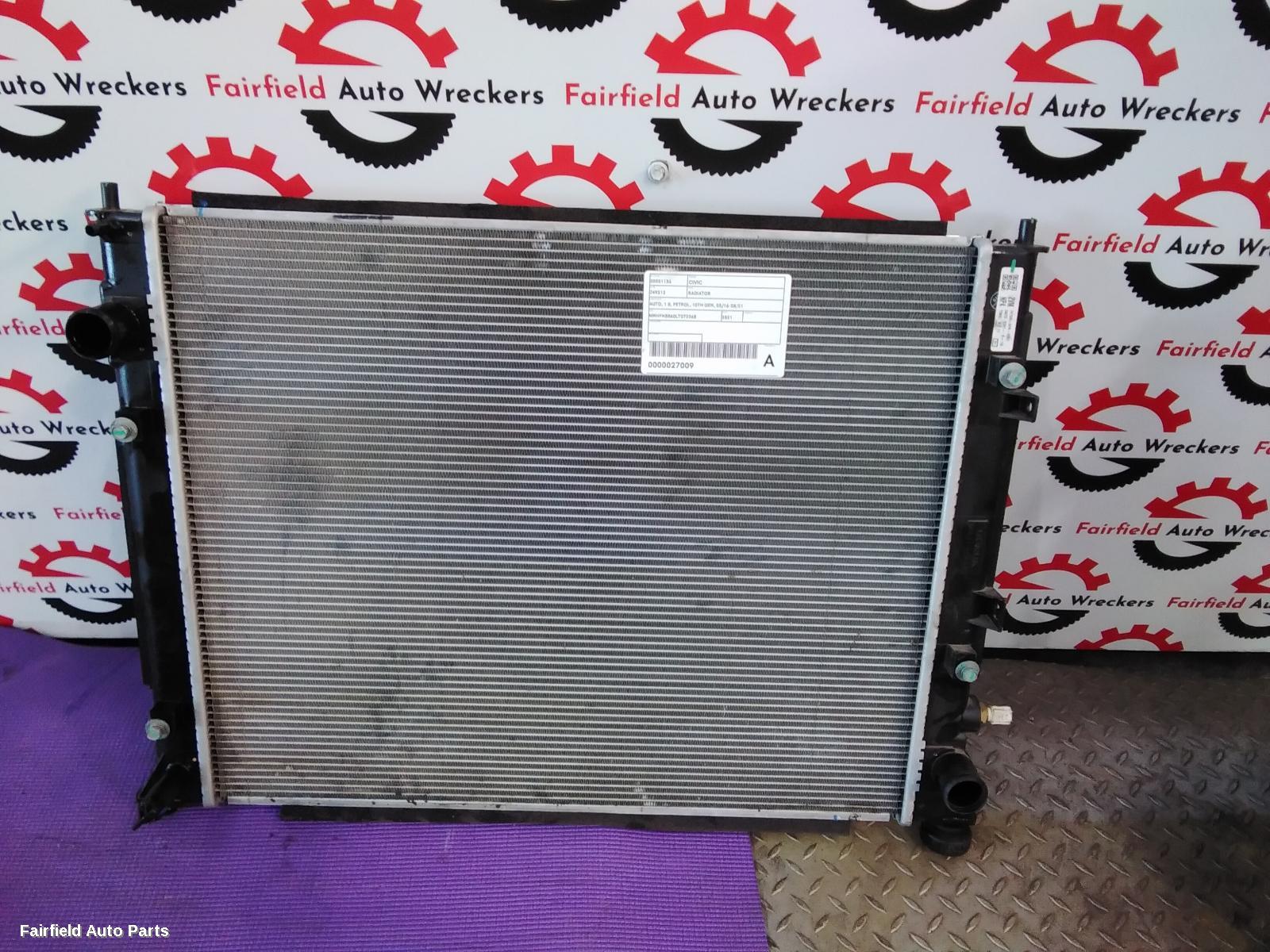 2021 Honda Civic Radiator