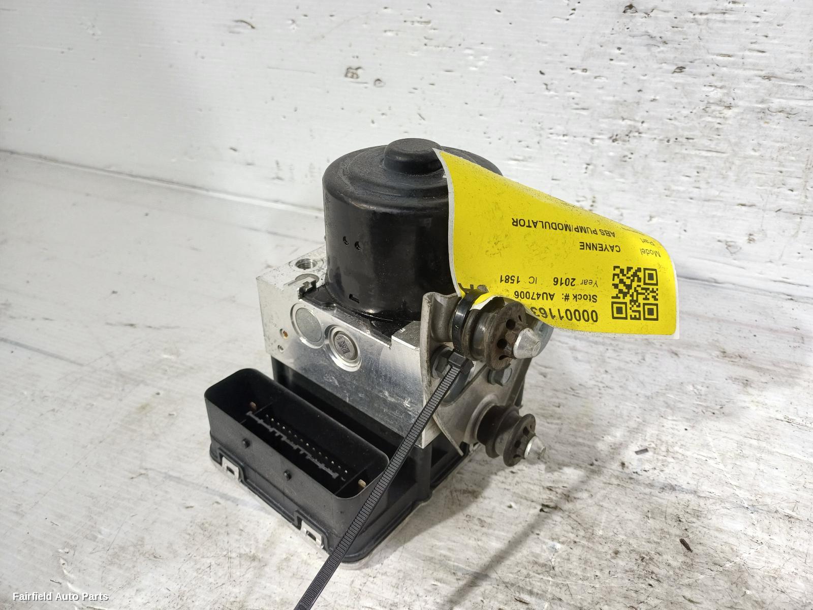 2010-2018 Porsche Cayenne Abs Pump Modulator