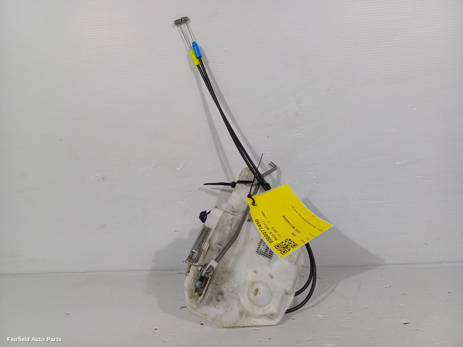 2012-2017 Peugeot 4008 Door Boot Gate Lock