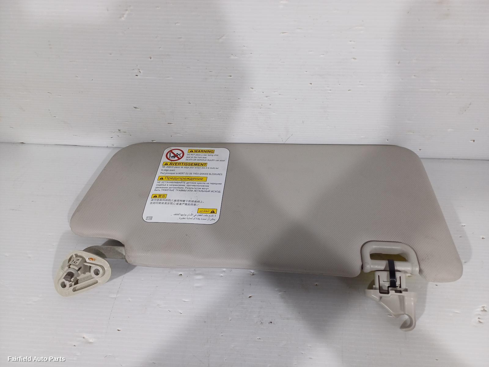 2011-2014 Subaru Xv Sunvisor
