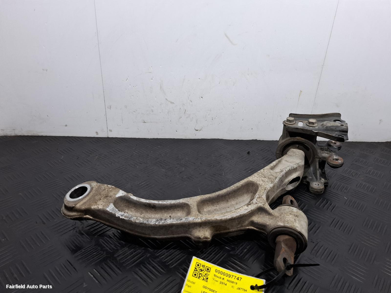 2014-2022 Honda Odyssey Left Front Lower Control Arm