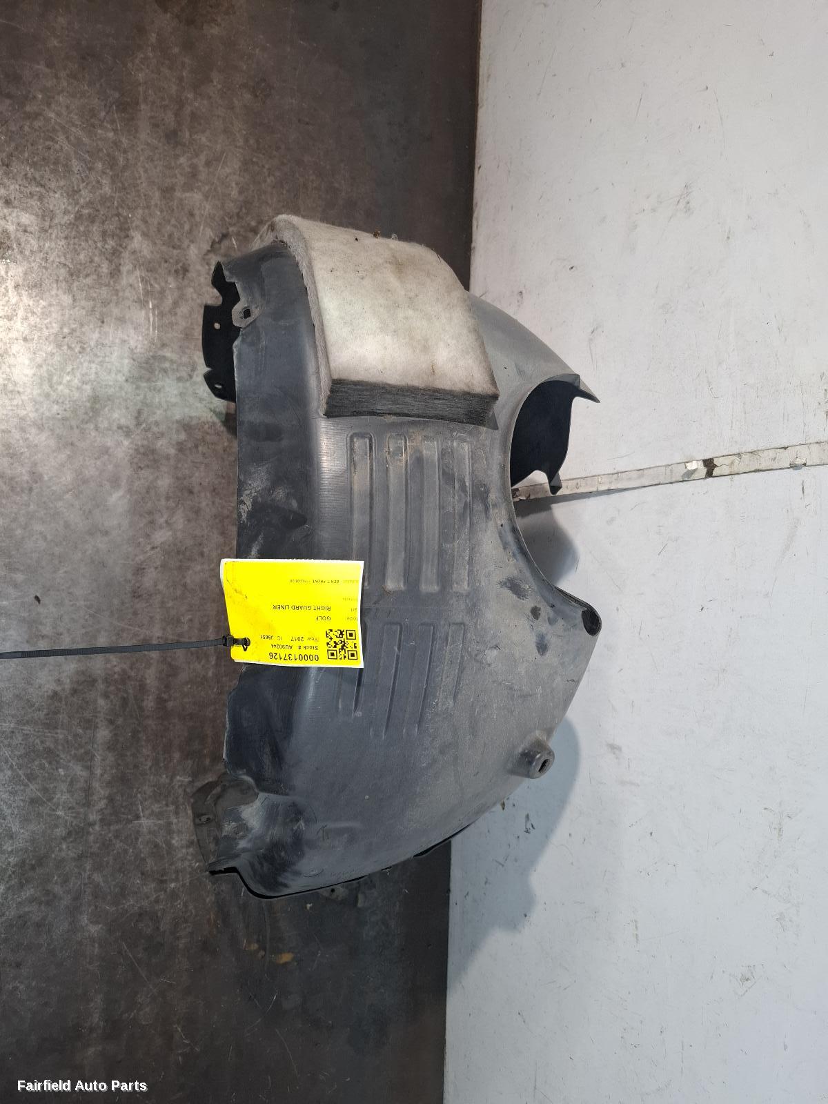 2012-2020 Volkswagen Golf Right Guard Liner