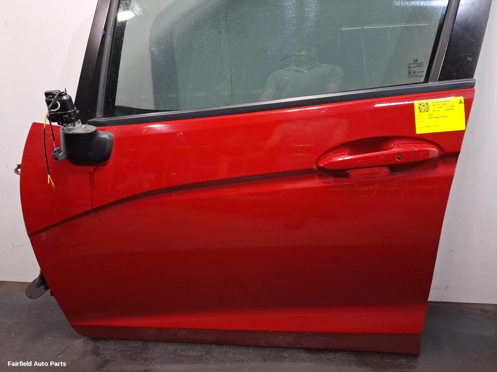 2018 Honda Jazz Left Front Door