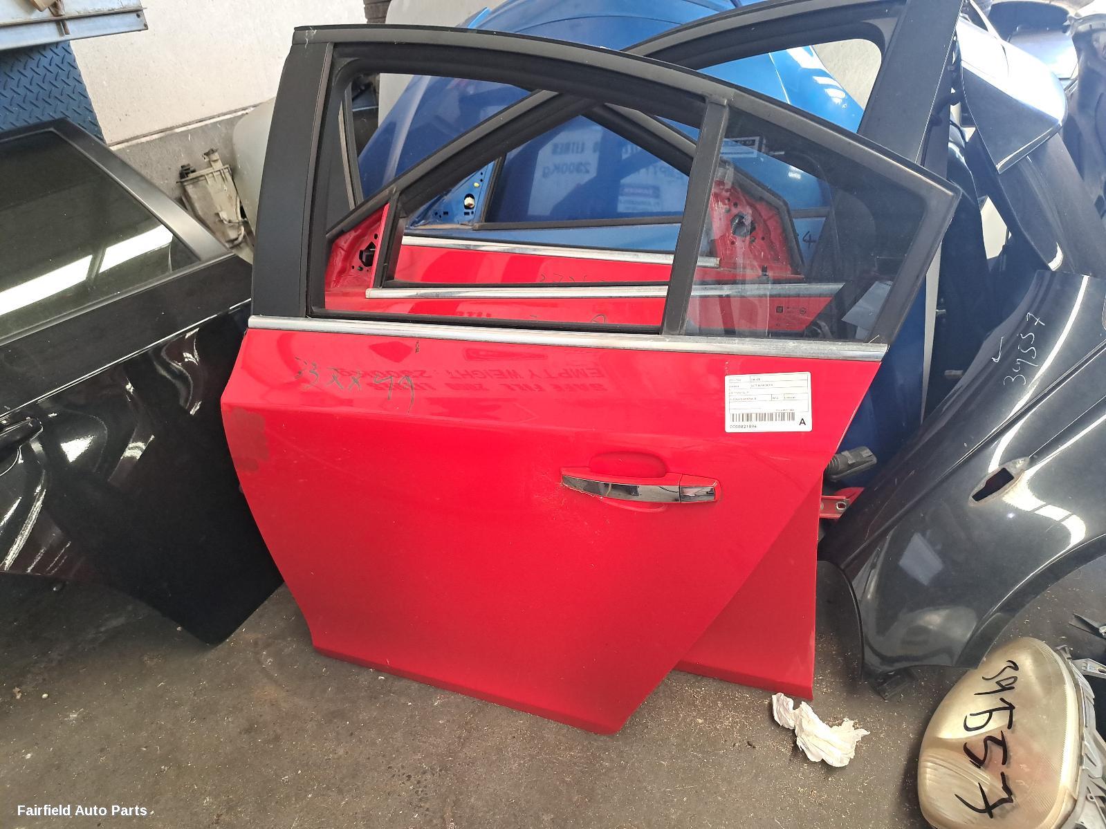 2010 Holden Cruze Left Rear Door Sliding