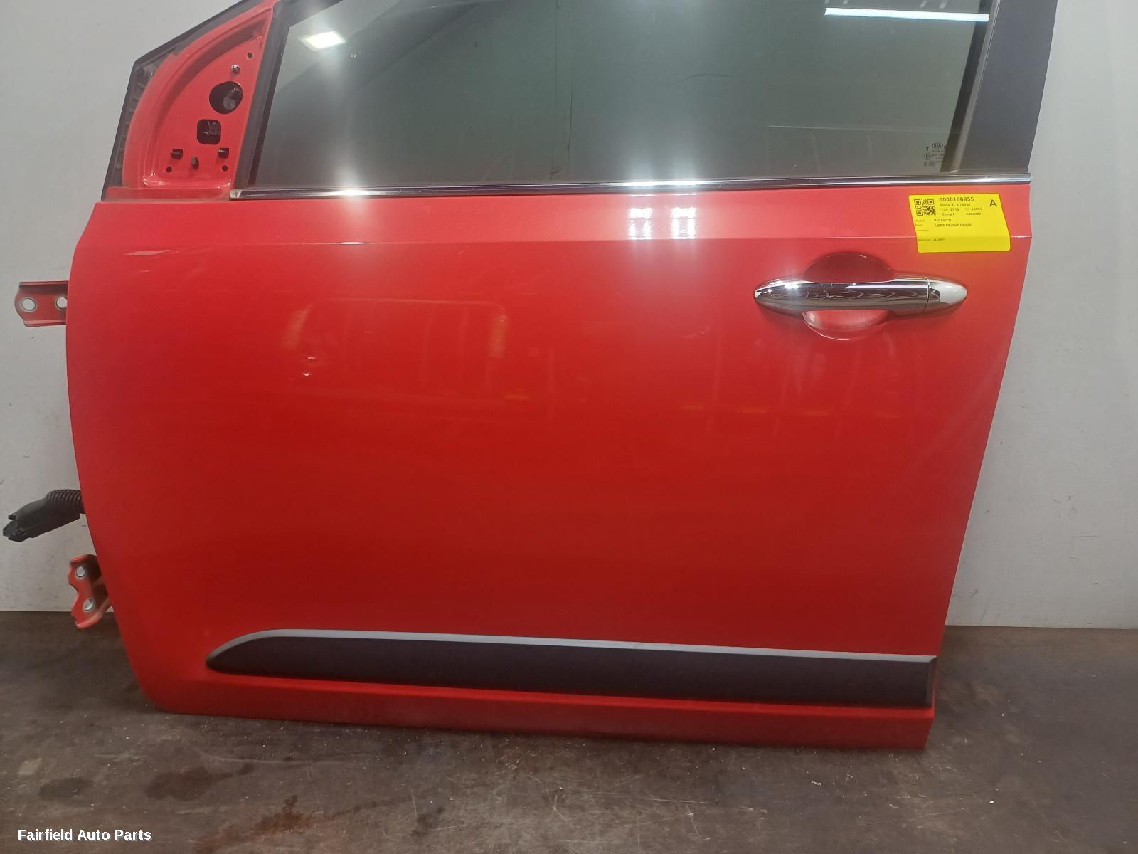 2017-2025 Kia Picanto Left Front Door