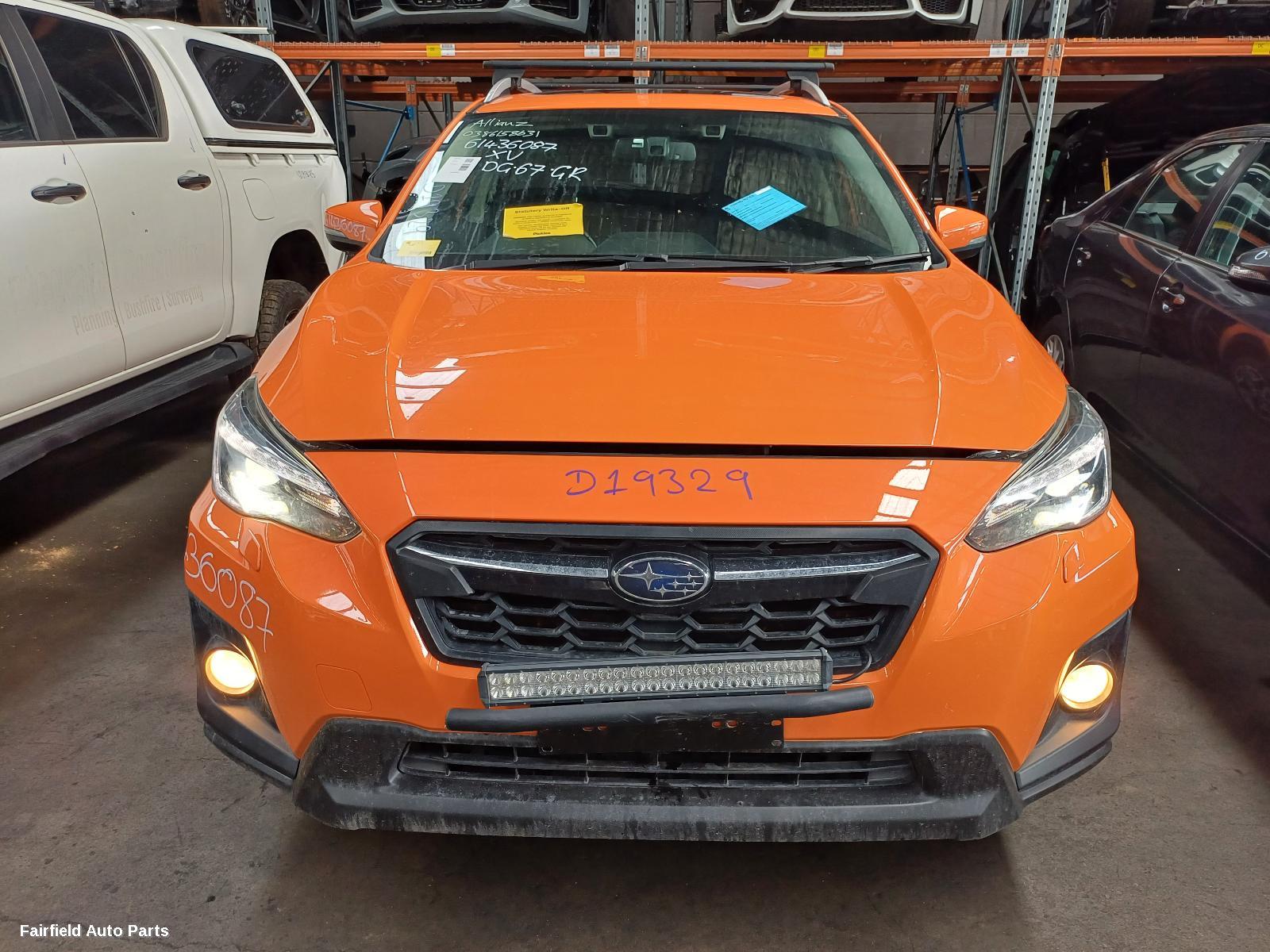 2017 Subaru Xv Left Driveshaft