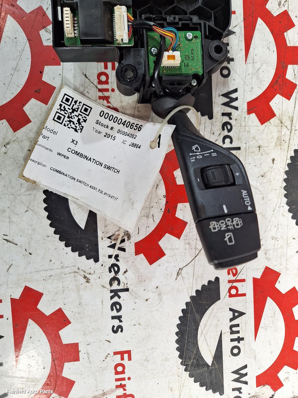 2015-2017 Bmw X3 Combination Switch