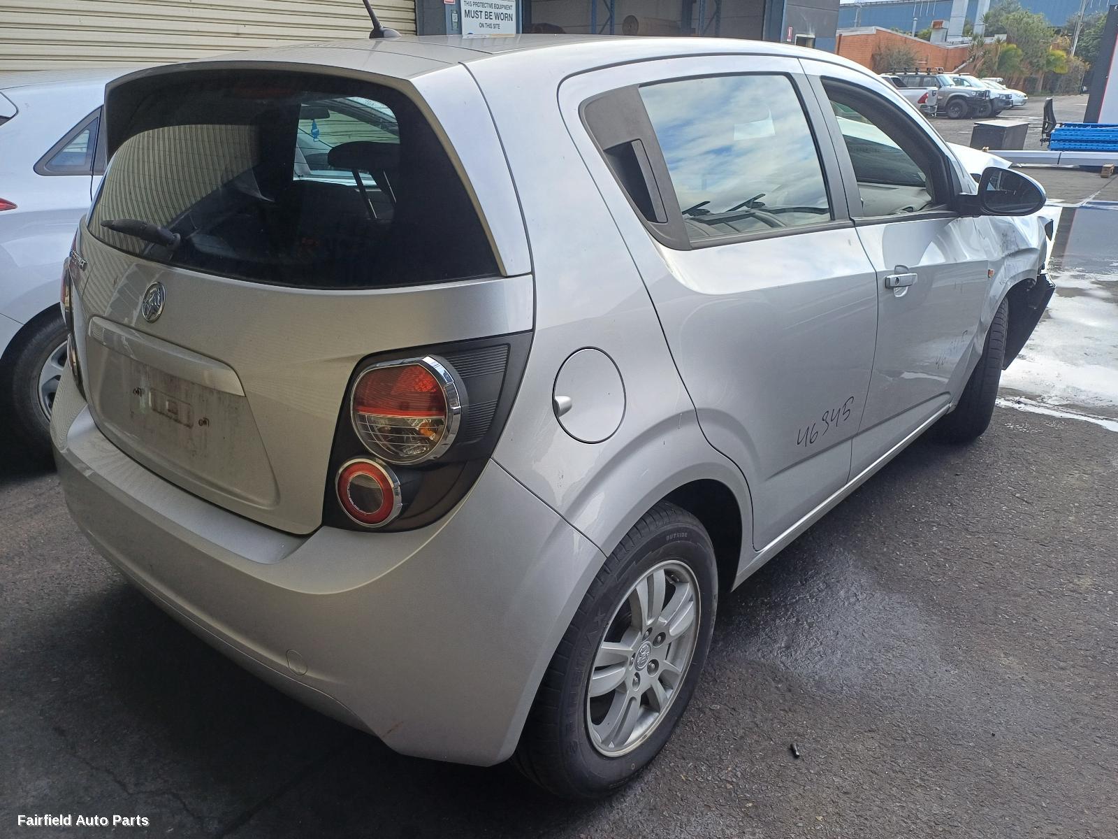 2012 Holden Barina Right Rear Door Sliding