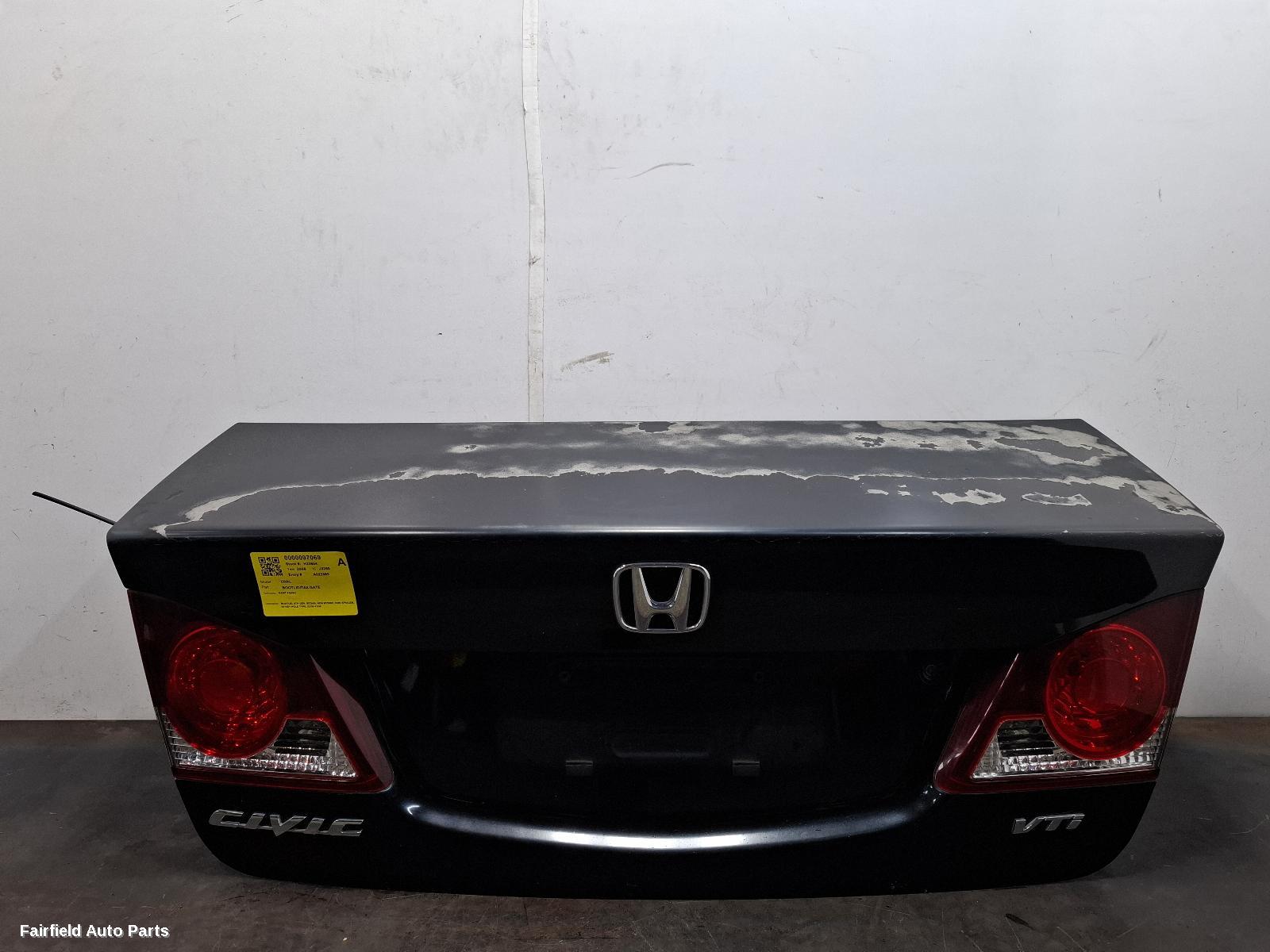 2008 Honda Civic Bootlid Tailgate