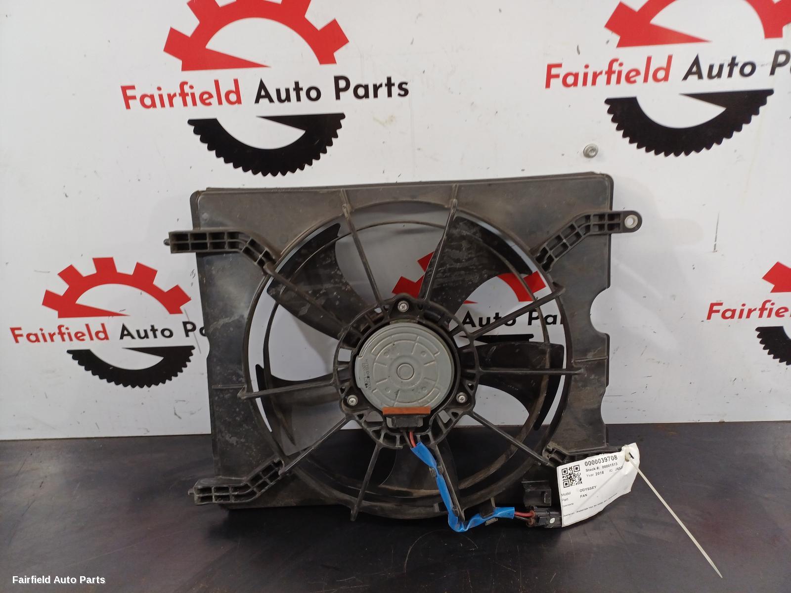 2014-2022 Honda Odyssey Fan