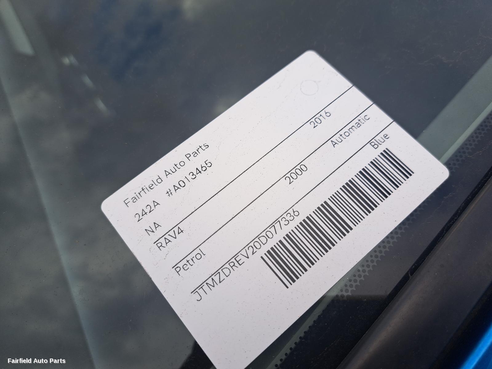 2016 Toyota Rav4 A C Compressor