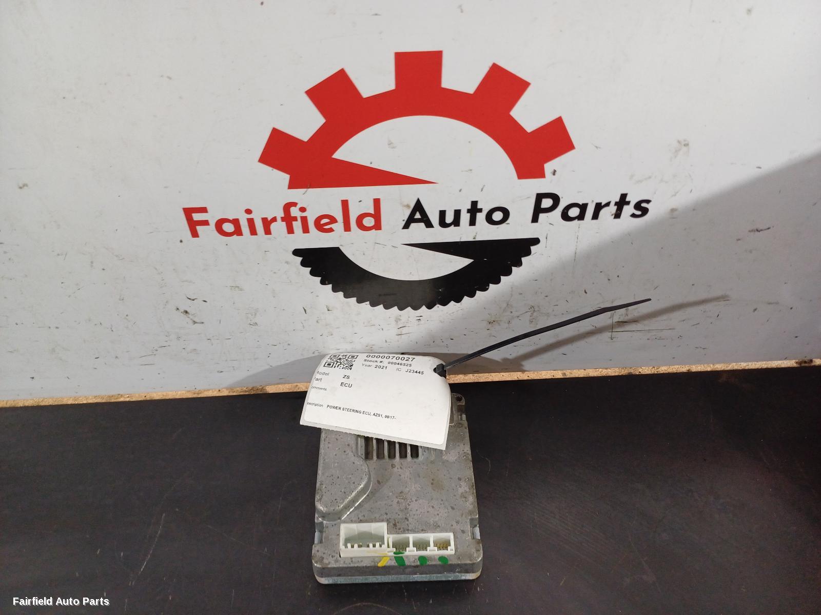 2017-2024 Mg Zs Ecu