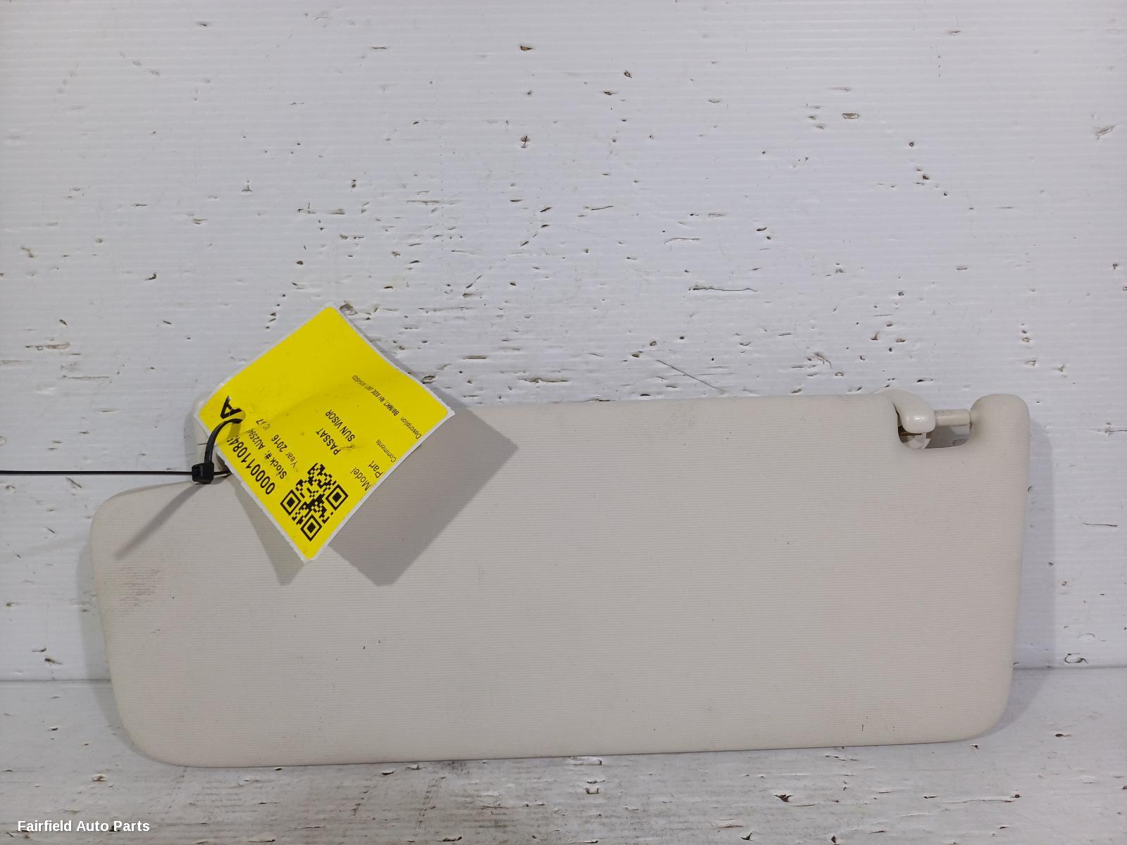 2015-2023 Volkswagen Passat Sunvisor