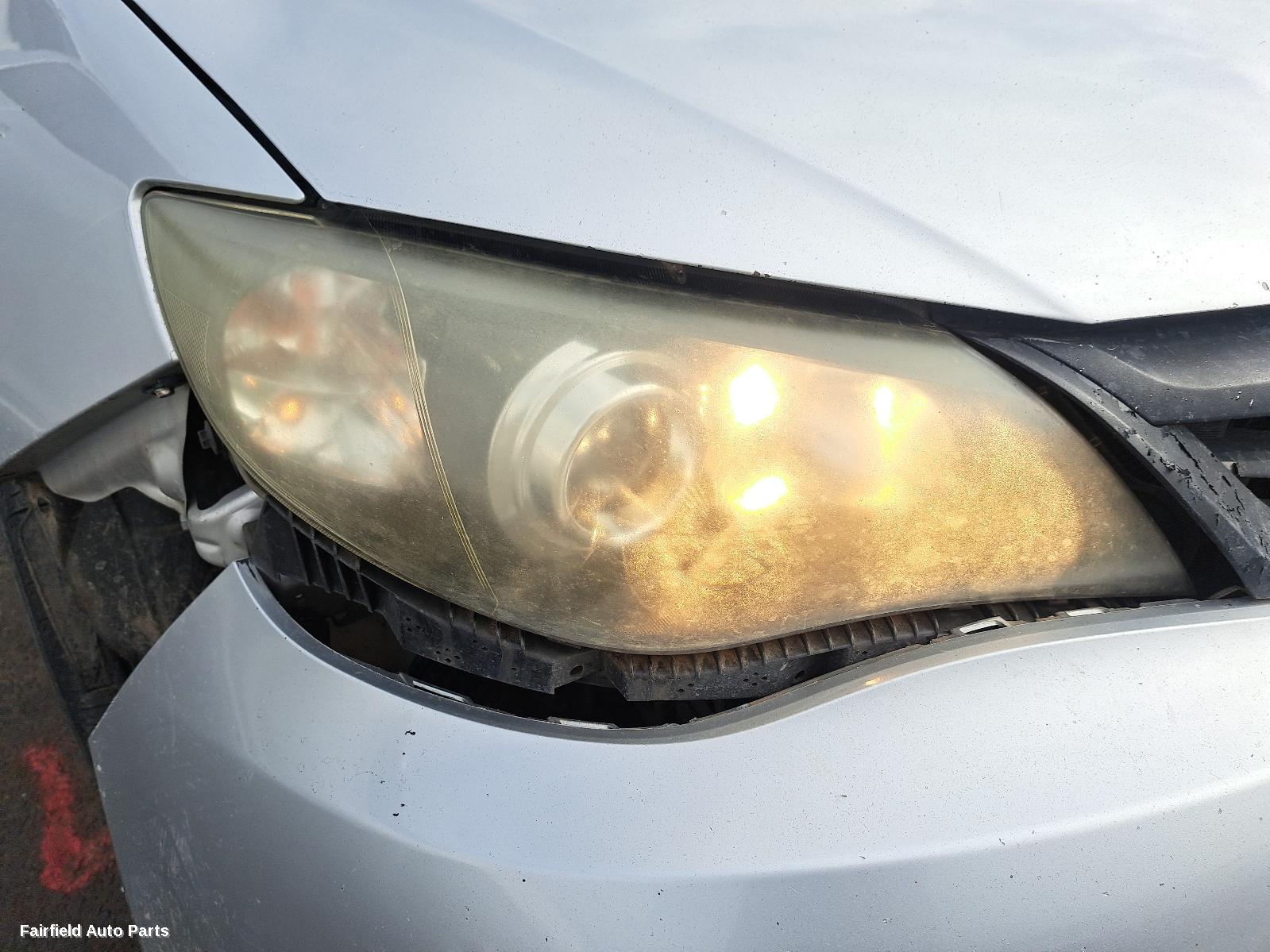 2010 Subaru Impreza Left Headlamp