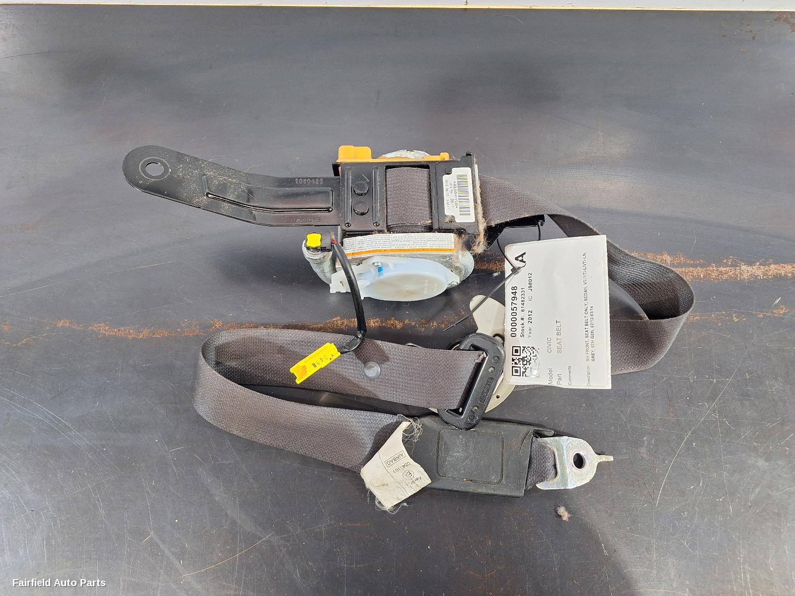 2012-2014 Honda Civic Seatbelt Stalk