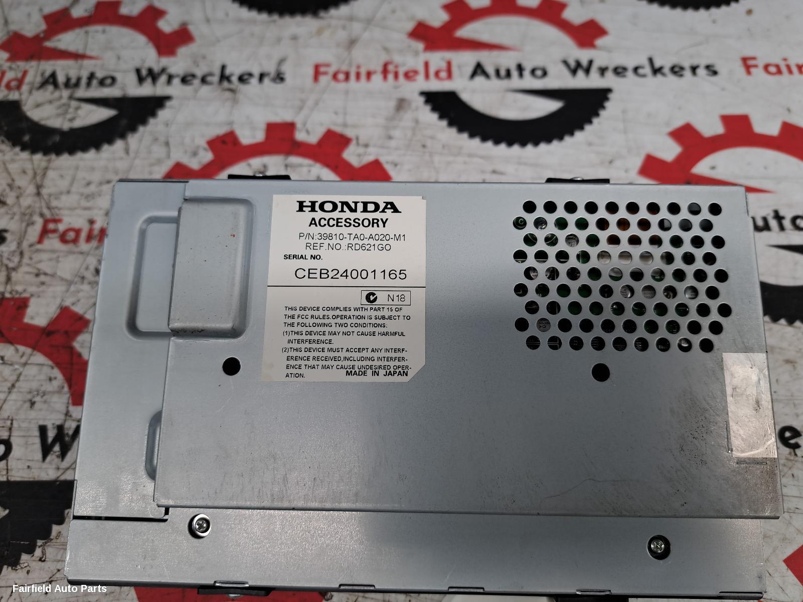 2008-2013 Honda Accord Radio Cd Dvd Sat Tv