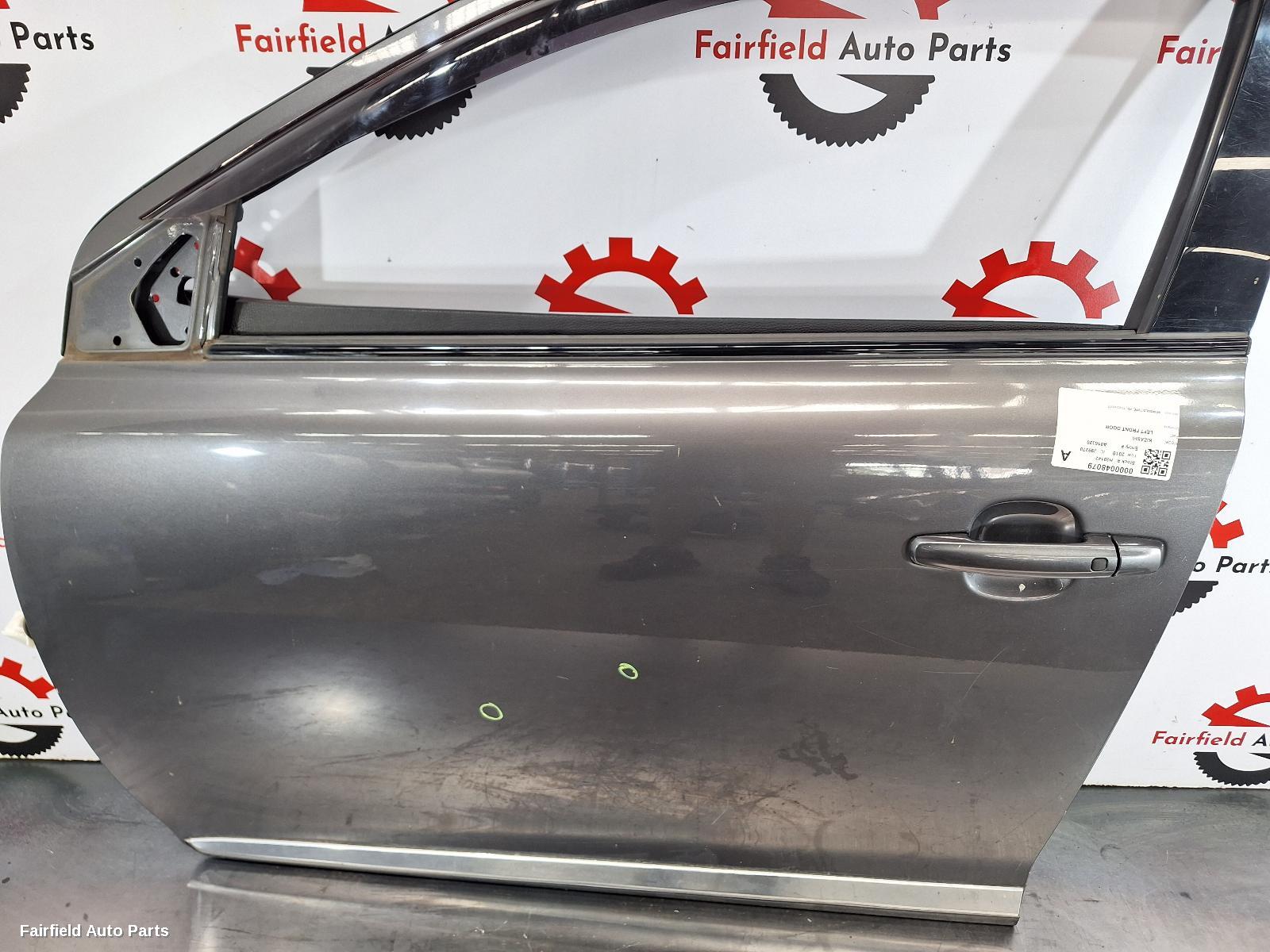 2009-2017 Suzuki Kizashi Left Front Door