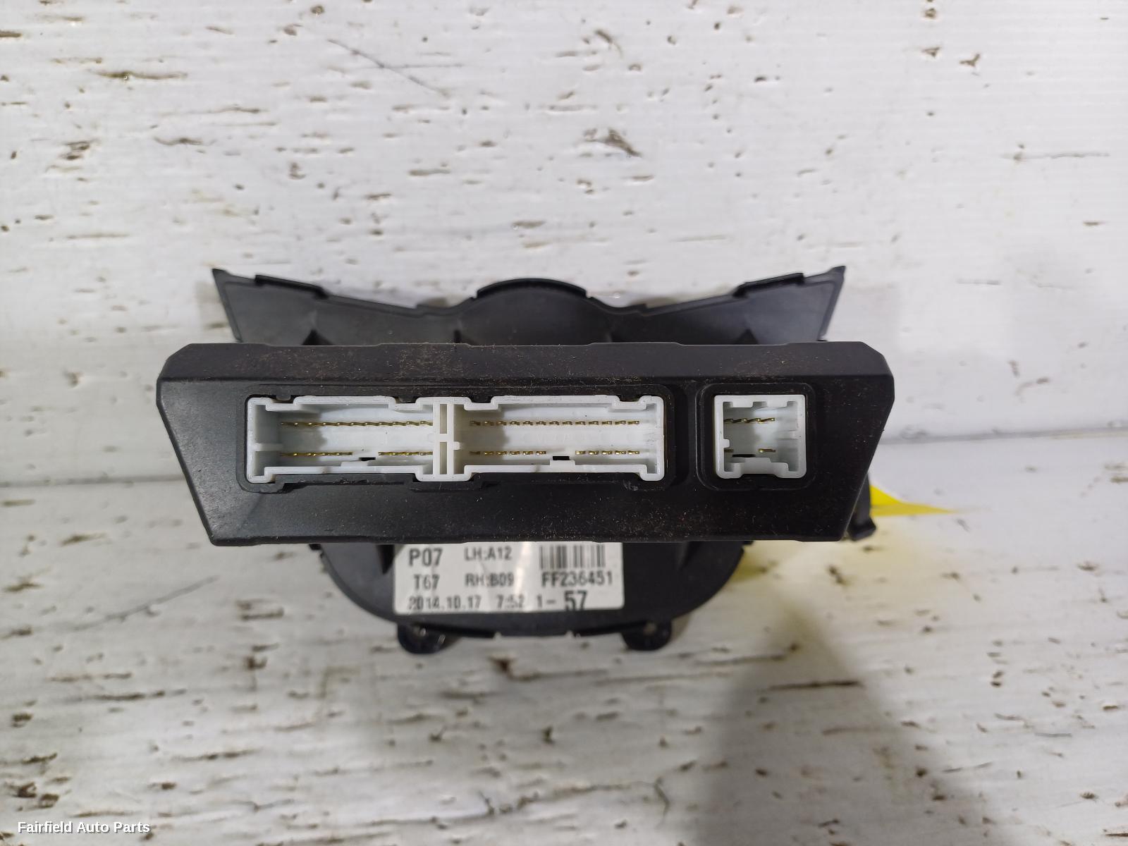 2011-2018 Hyundai Veloster Heater Ac Controls