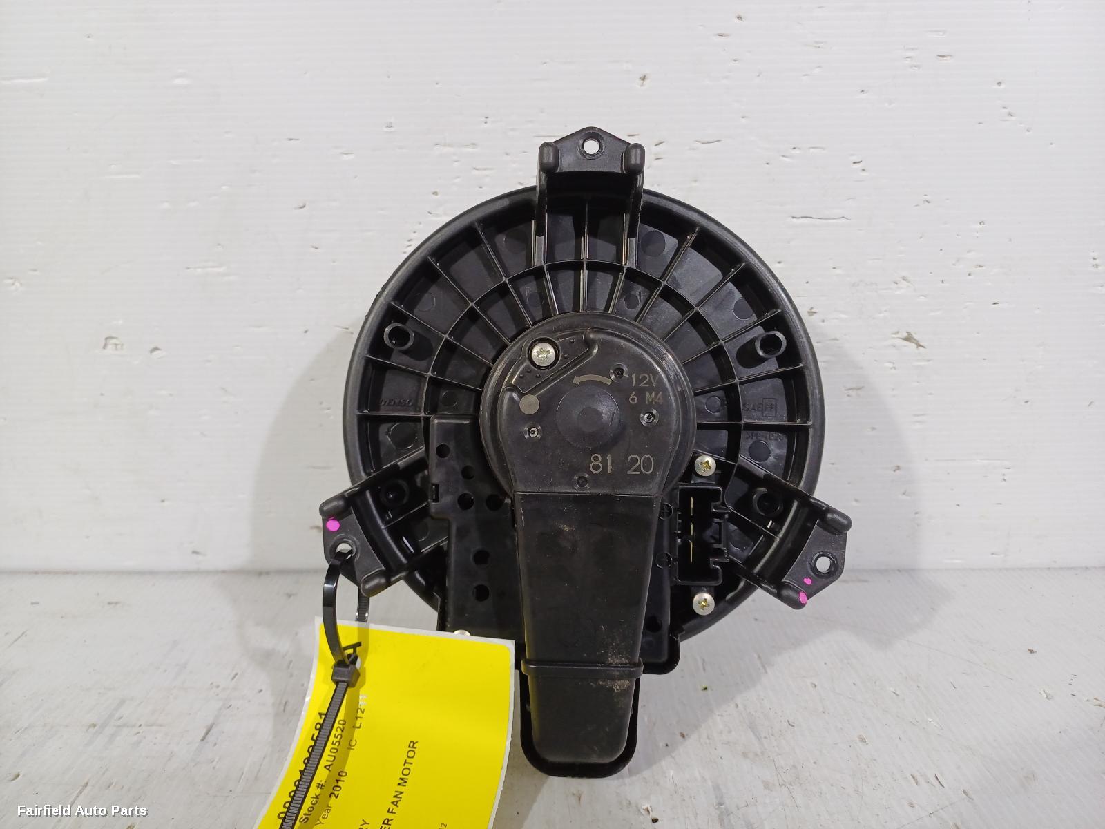 2006-2012 Toyota Camry Heater Fan Motor