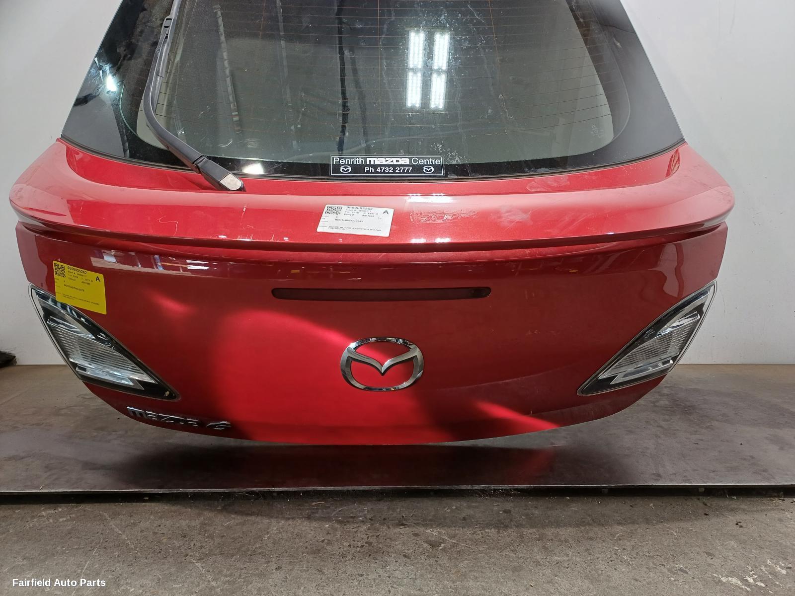 2010 Mazda 6 Bootlid Tailgate