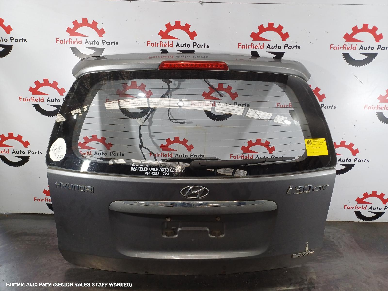 2009-2012 Hyundai I30 Bootlid Tailgate