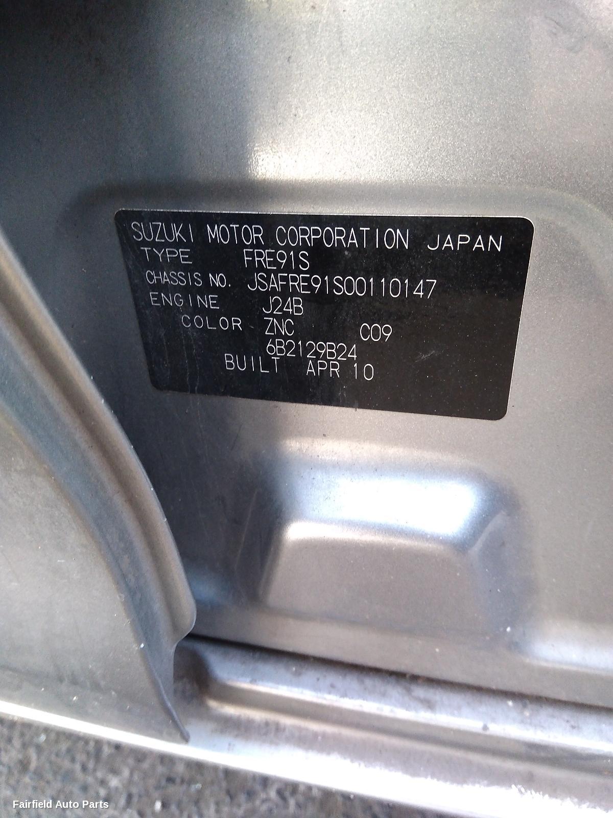 2010 Suzuki Kizashi Left Headlamp