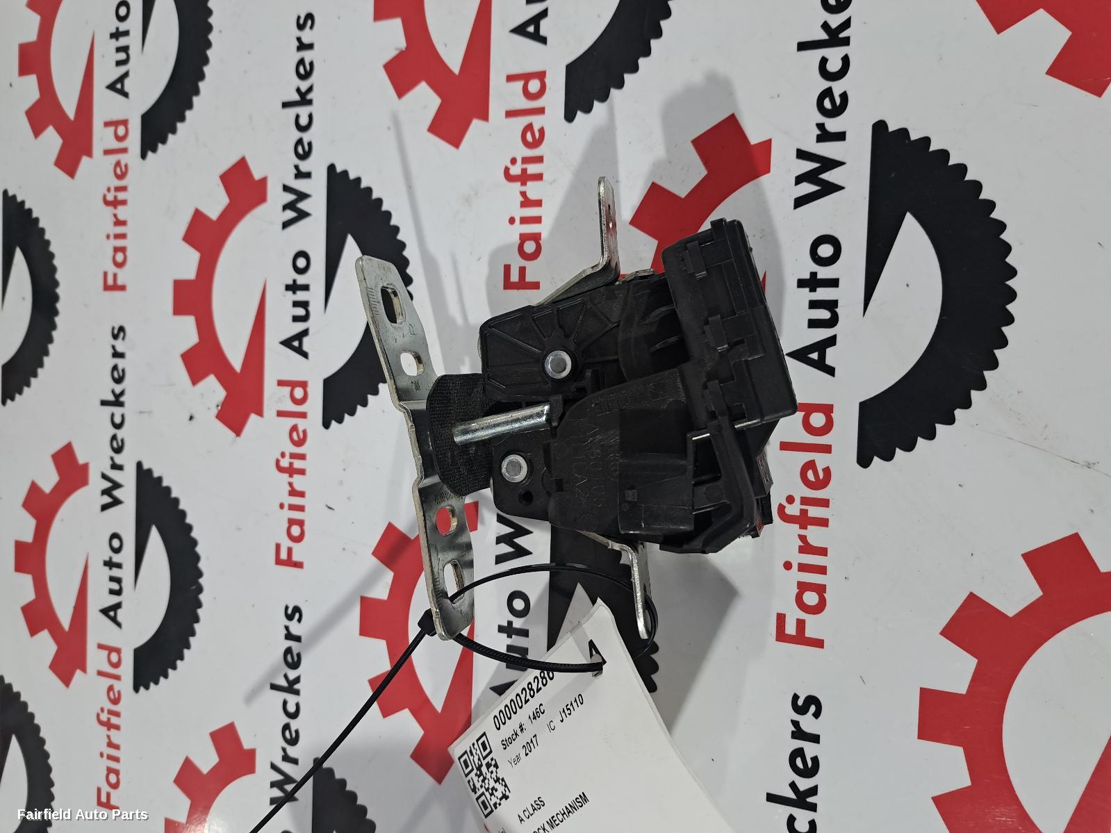 2017 Mercedes A Class Door Boot Gate Lock