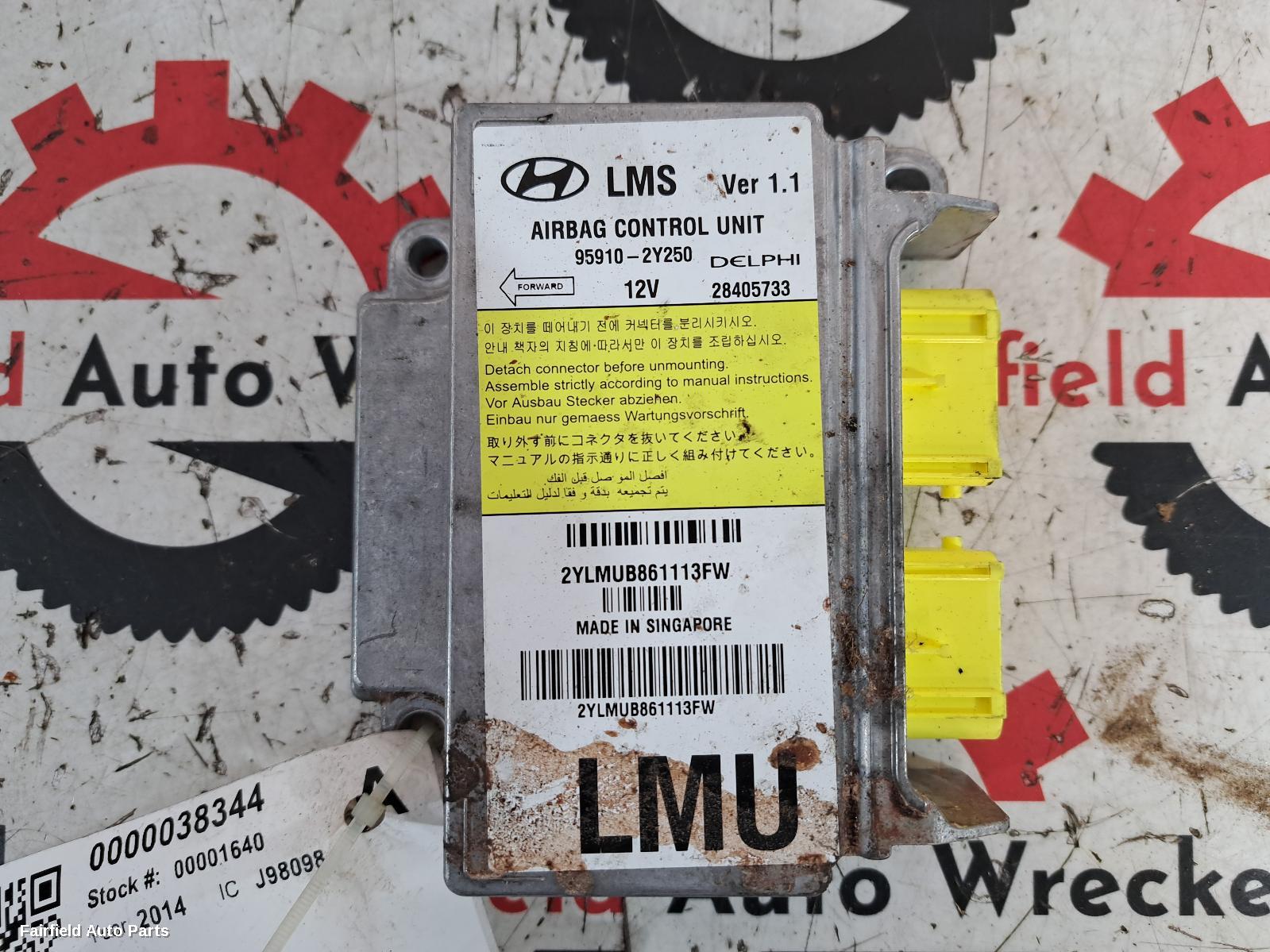 2009-2016 Hyundai Ix35 Airbag Module Sensor