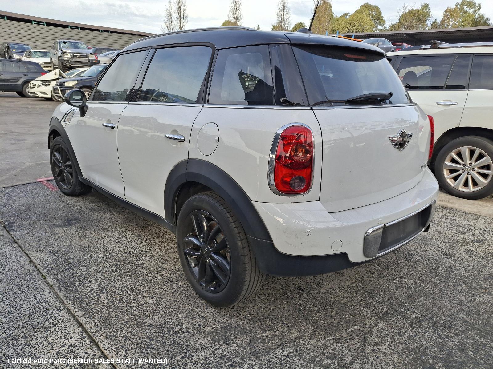 2012 Mini Cooper Right Headlamp