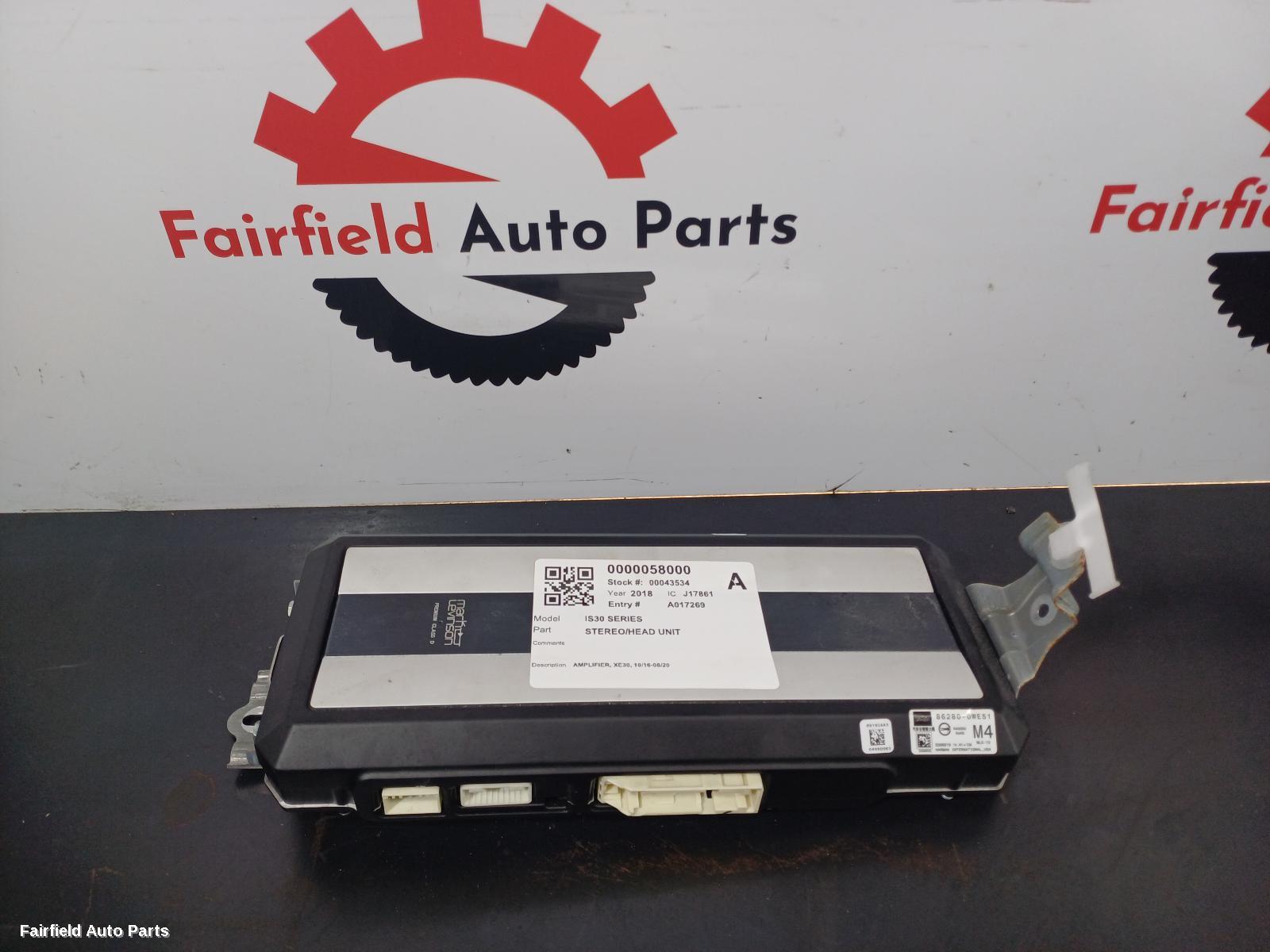 2016-2020 Lexus Is Series Radio Cd Dvd Sat Tv