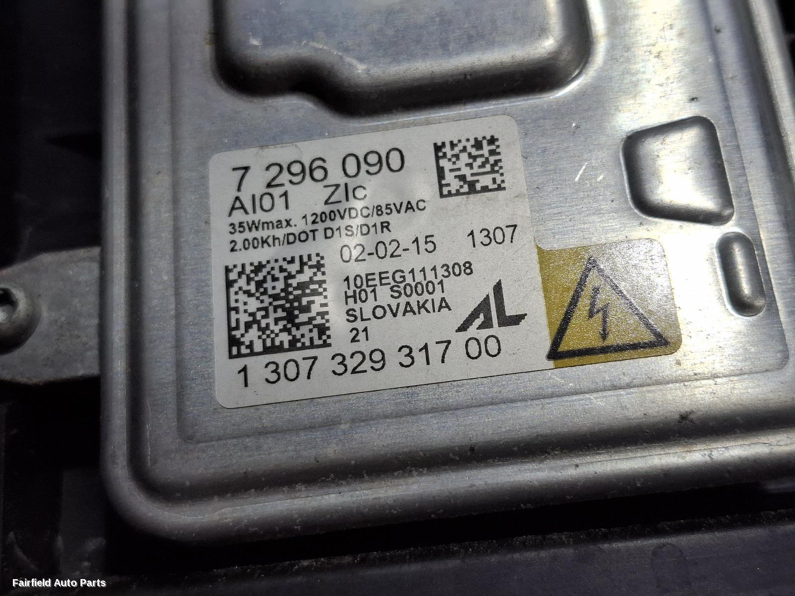 2015-2019 Bmw 3 Series Left Headlamp