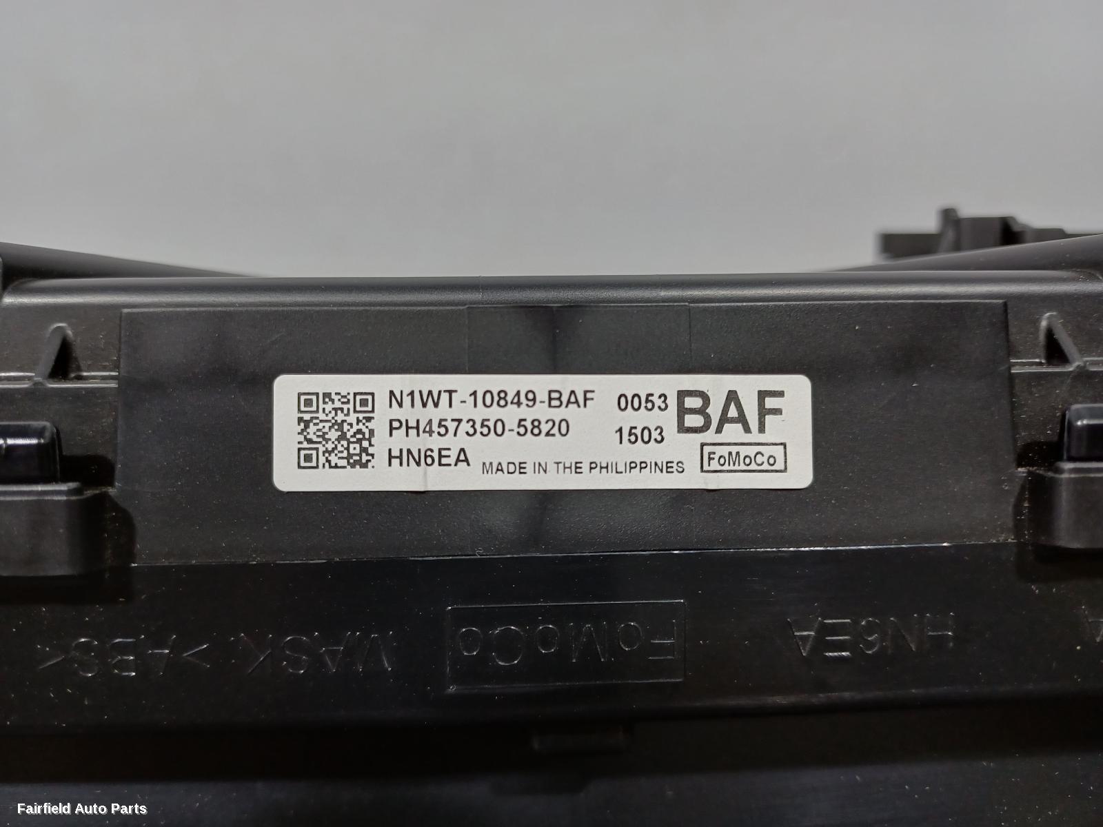 2022-2026 Ford Ranger Instrument Cluster