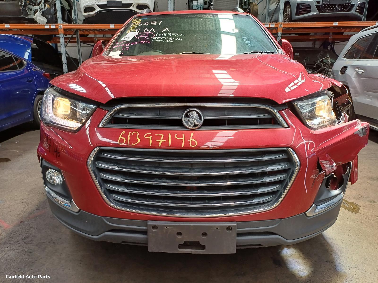 2016 Holden Captiva Left Front Door