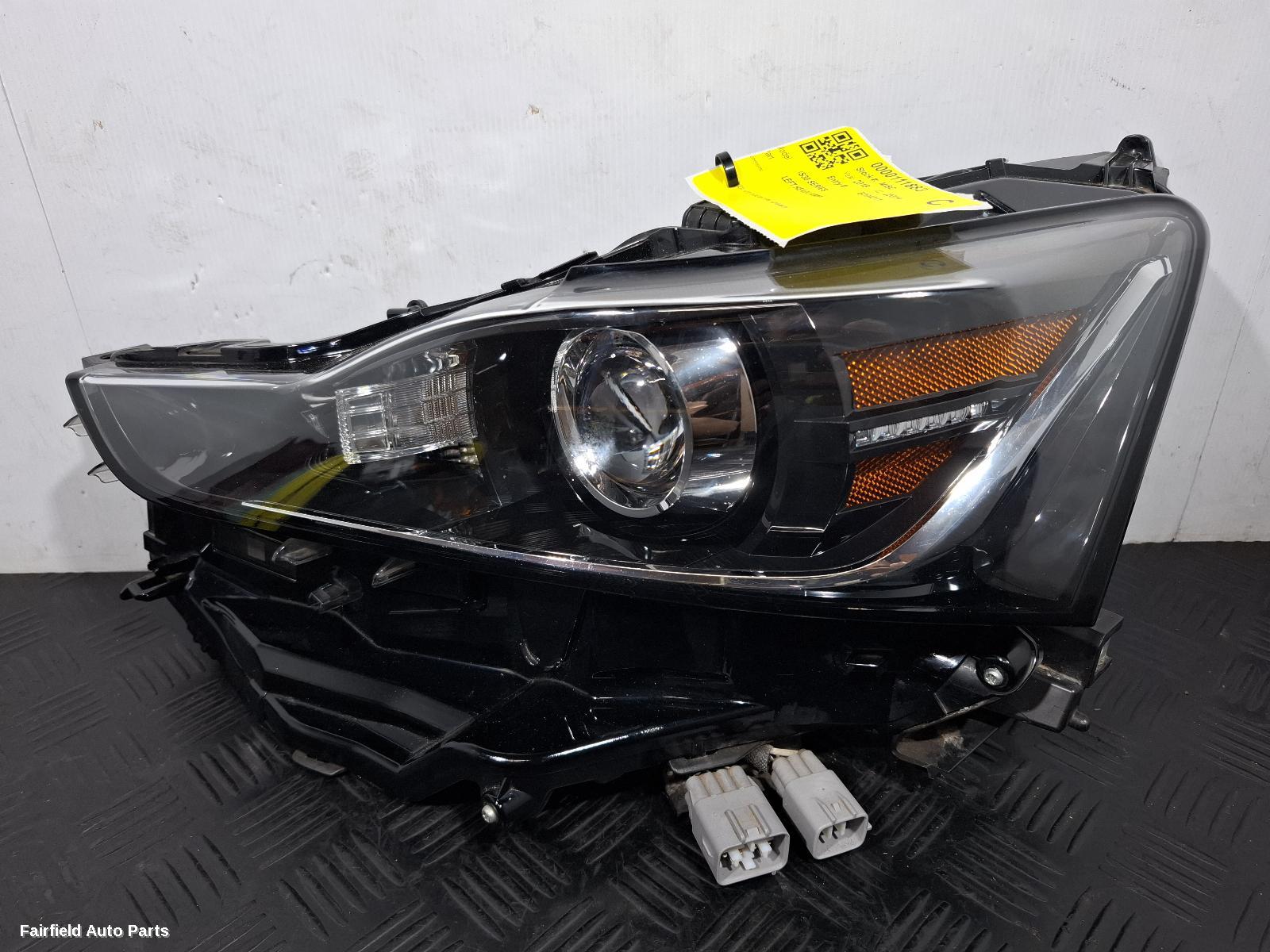 2016-2020 Lexus Is Series Left Headlamp