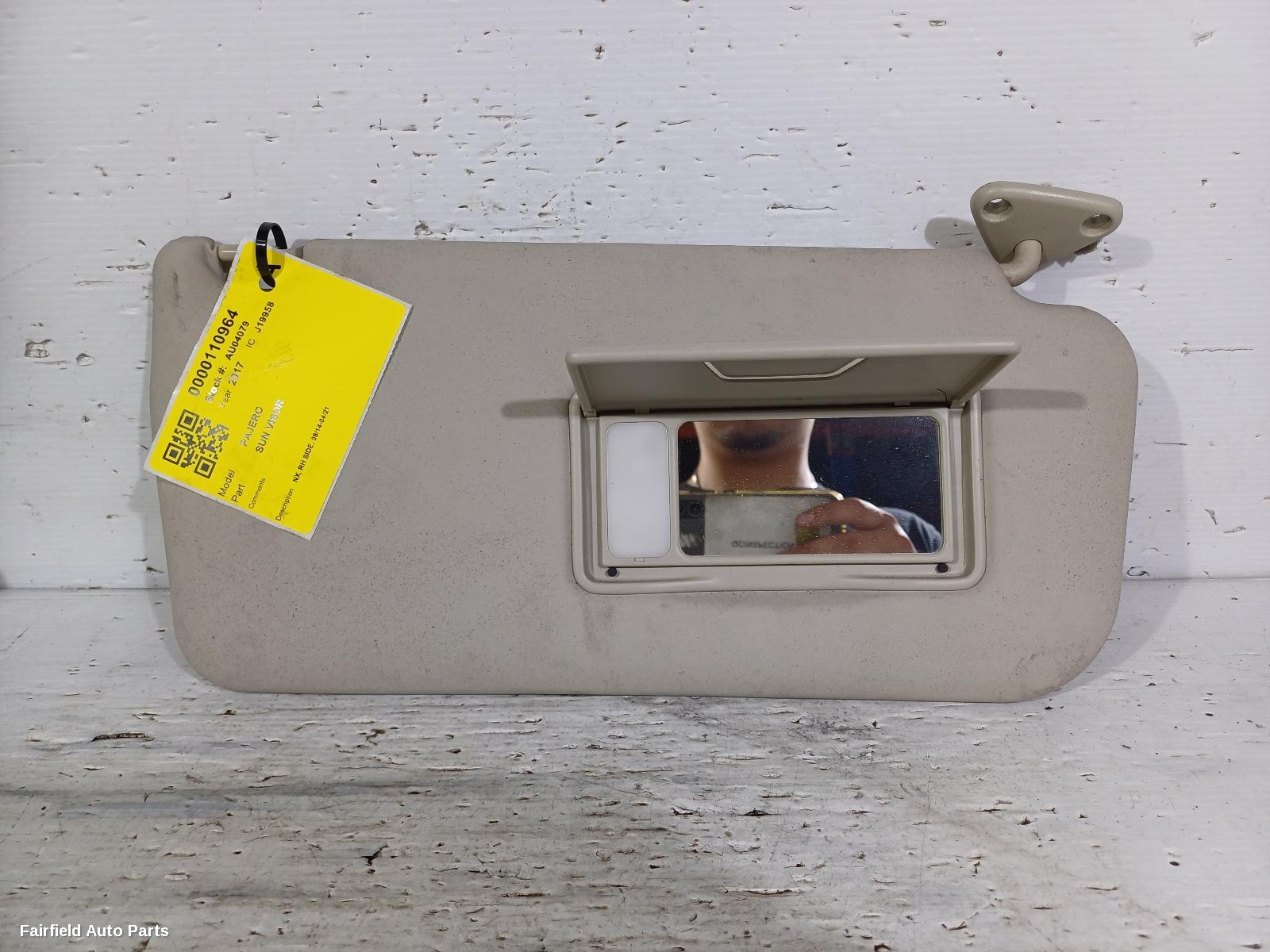 2014-2021 Mitsubishi Pajero Sunvisor