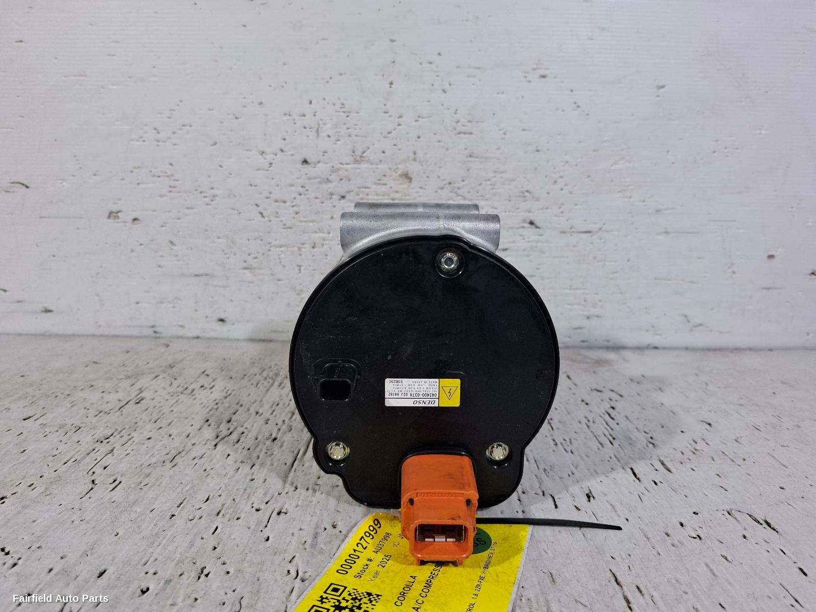 2018-2026 Toyota Corolla A C Compressor
