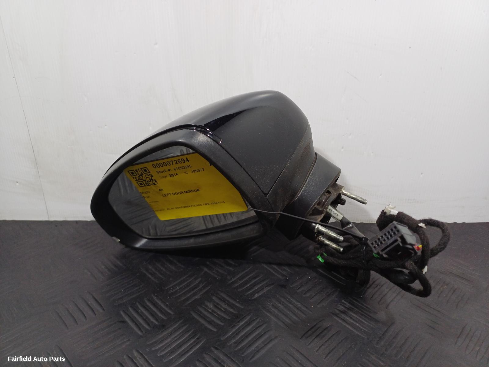 2010-2018 Audi A1 Left Door Mirror