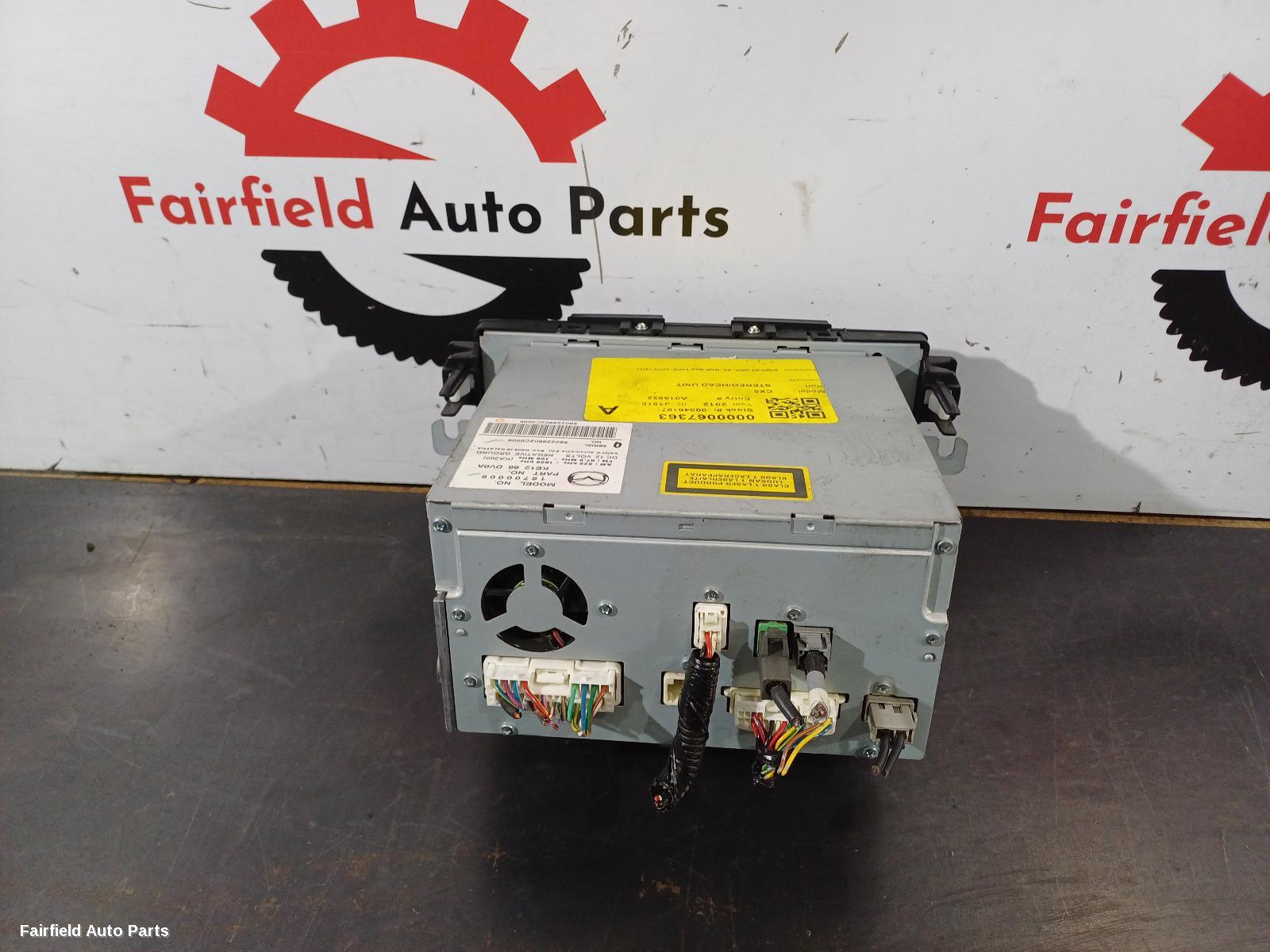 2012-2014 Mazda Cx5 Radio Cd Dvd Sat Tv