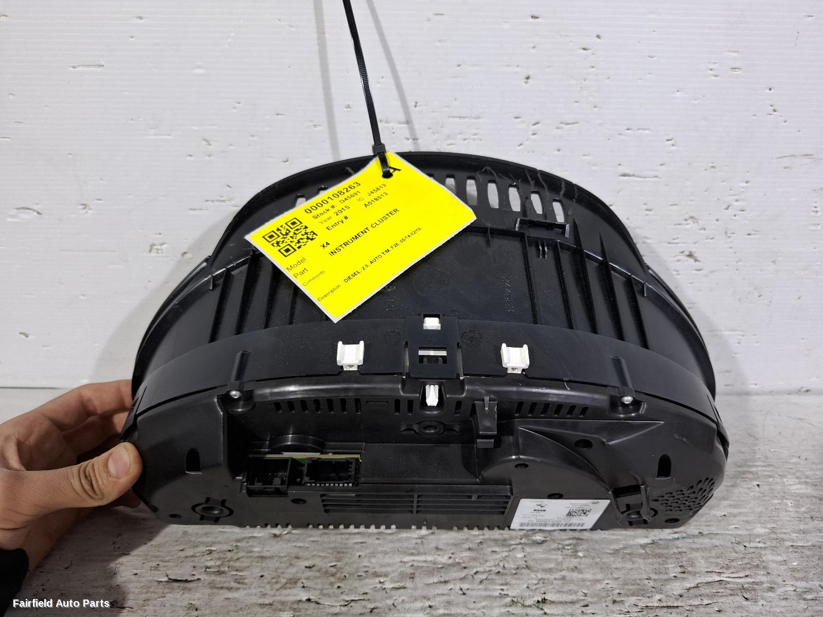 2014-2018 Bmw X4 Instrument Cluster