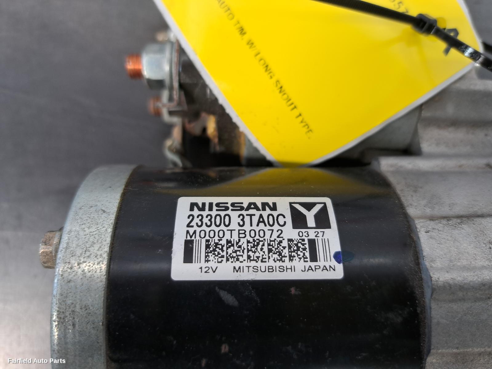 2014-2022 Nissan Xtrail Starter