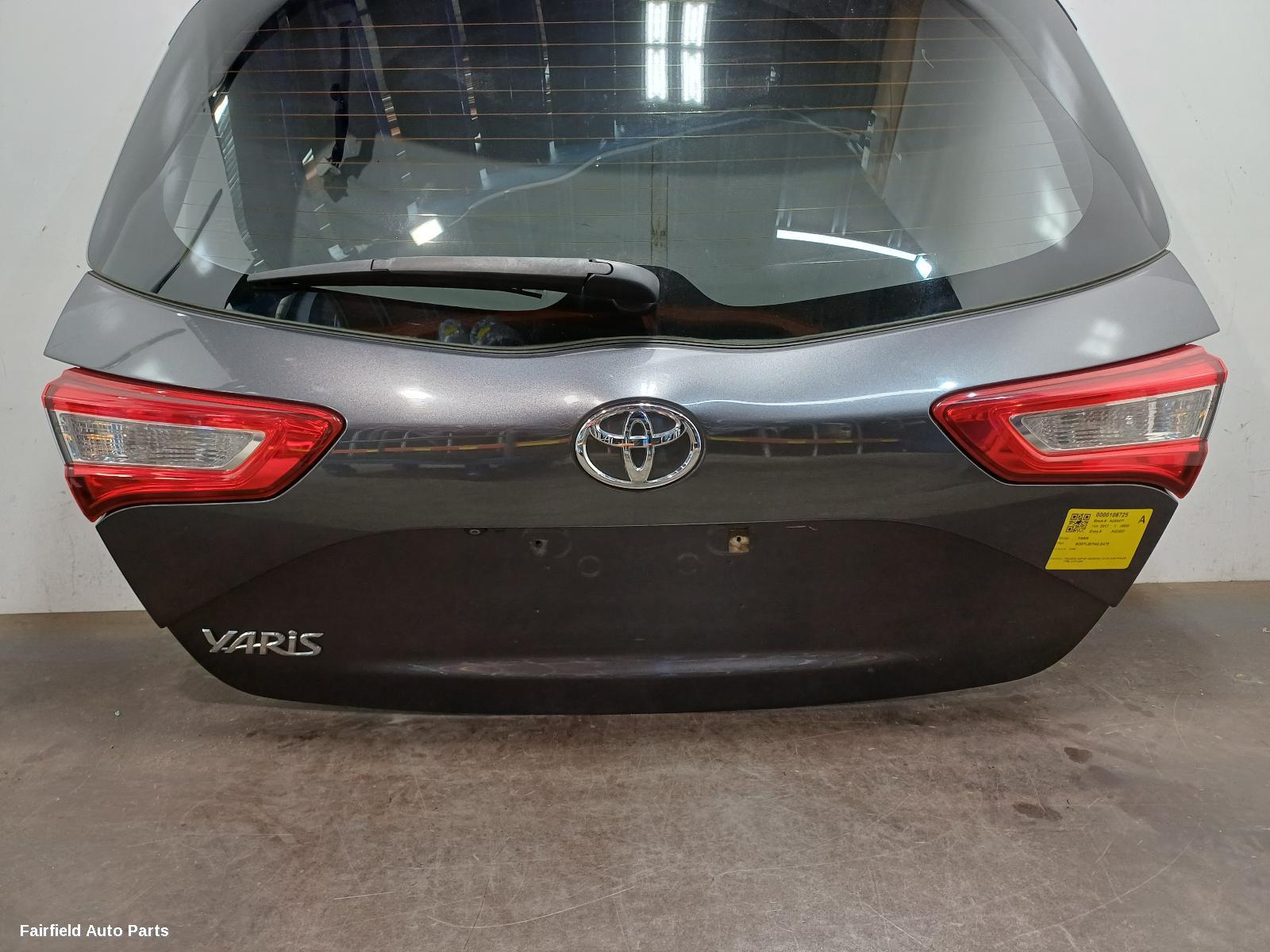 2017-2019 Toyota Yaris Bootlid Tailgate