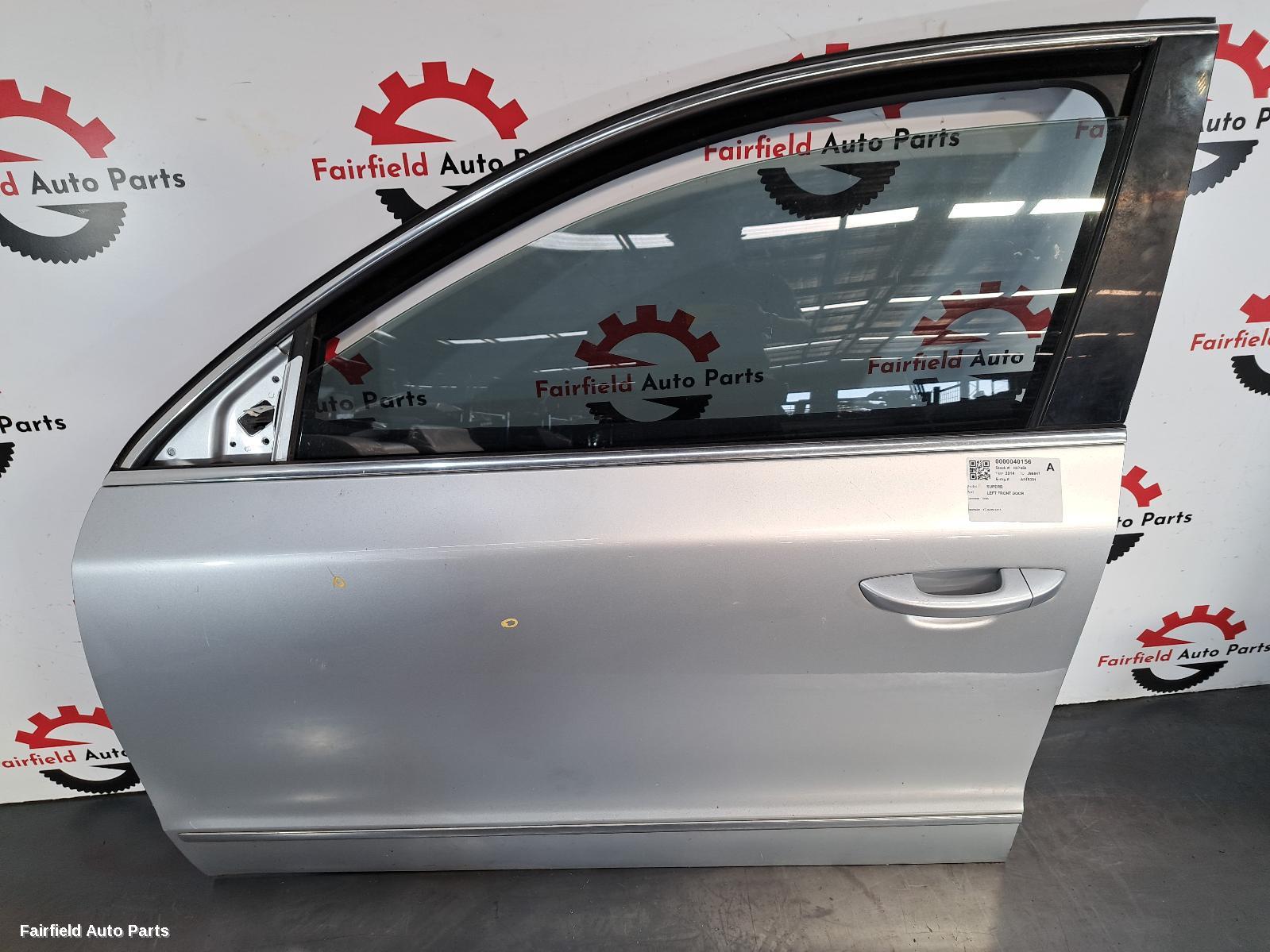 2009-2015 Skoda Superb Left Front Door