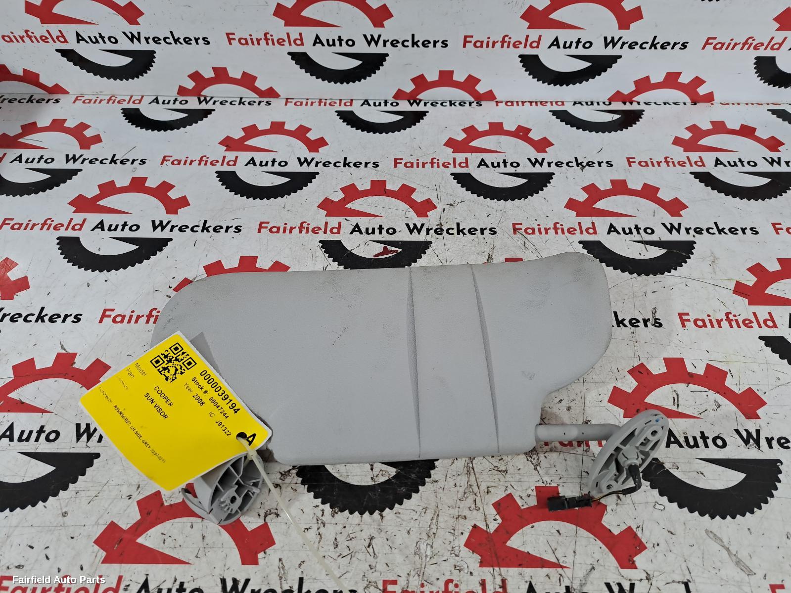 2007-2015 Mini Cooper Sunvisor