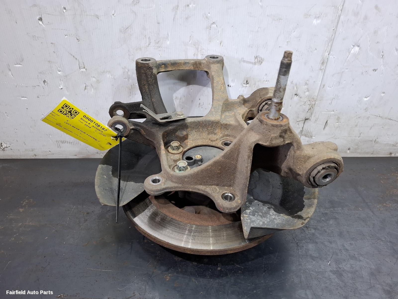 2013-2019 Mazda 3 Left Rear Hub Assembly