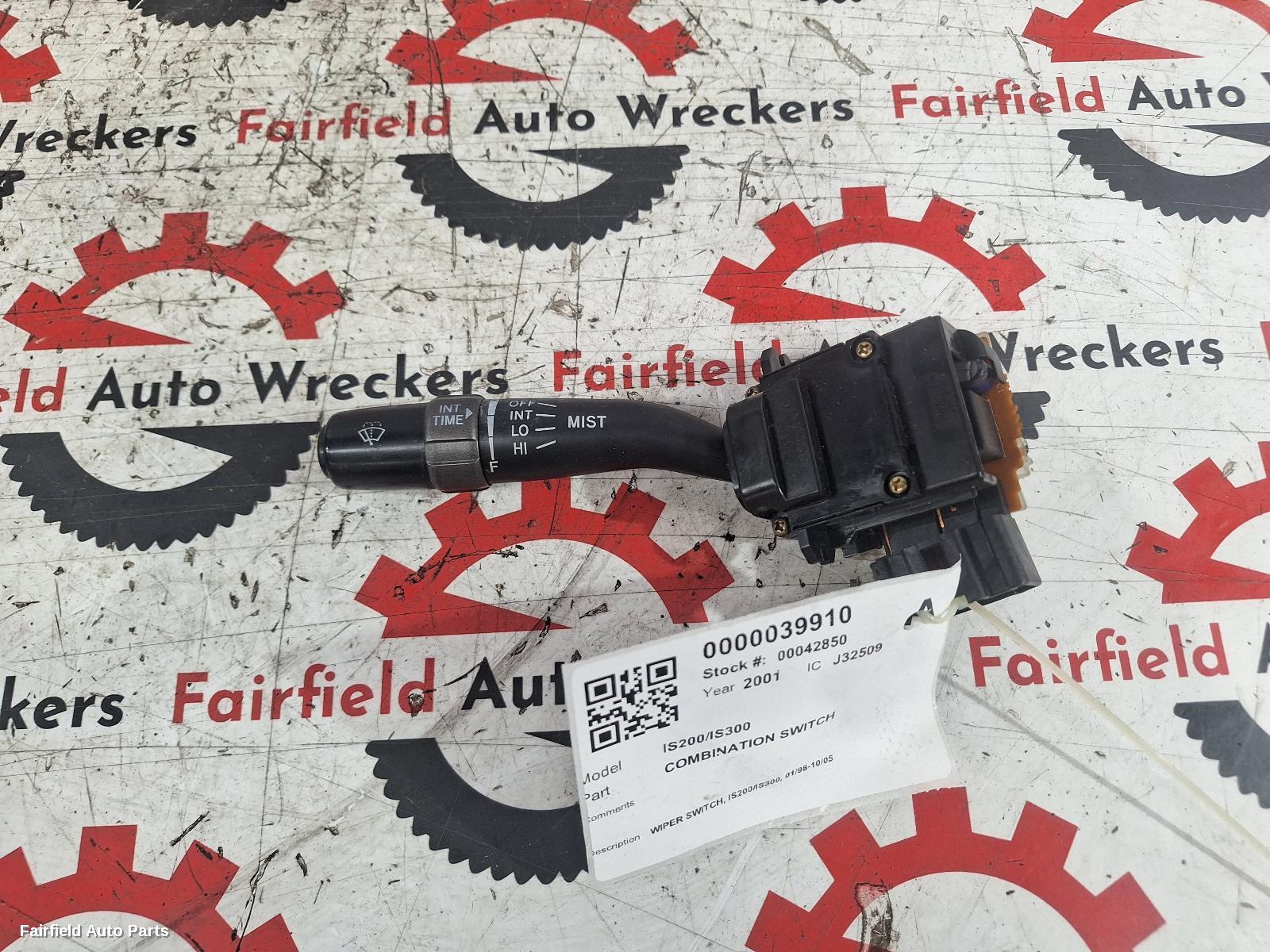 2001 Lexus Is200/is300 Combination Switch