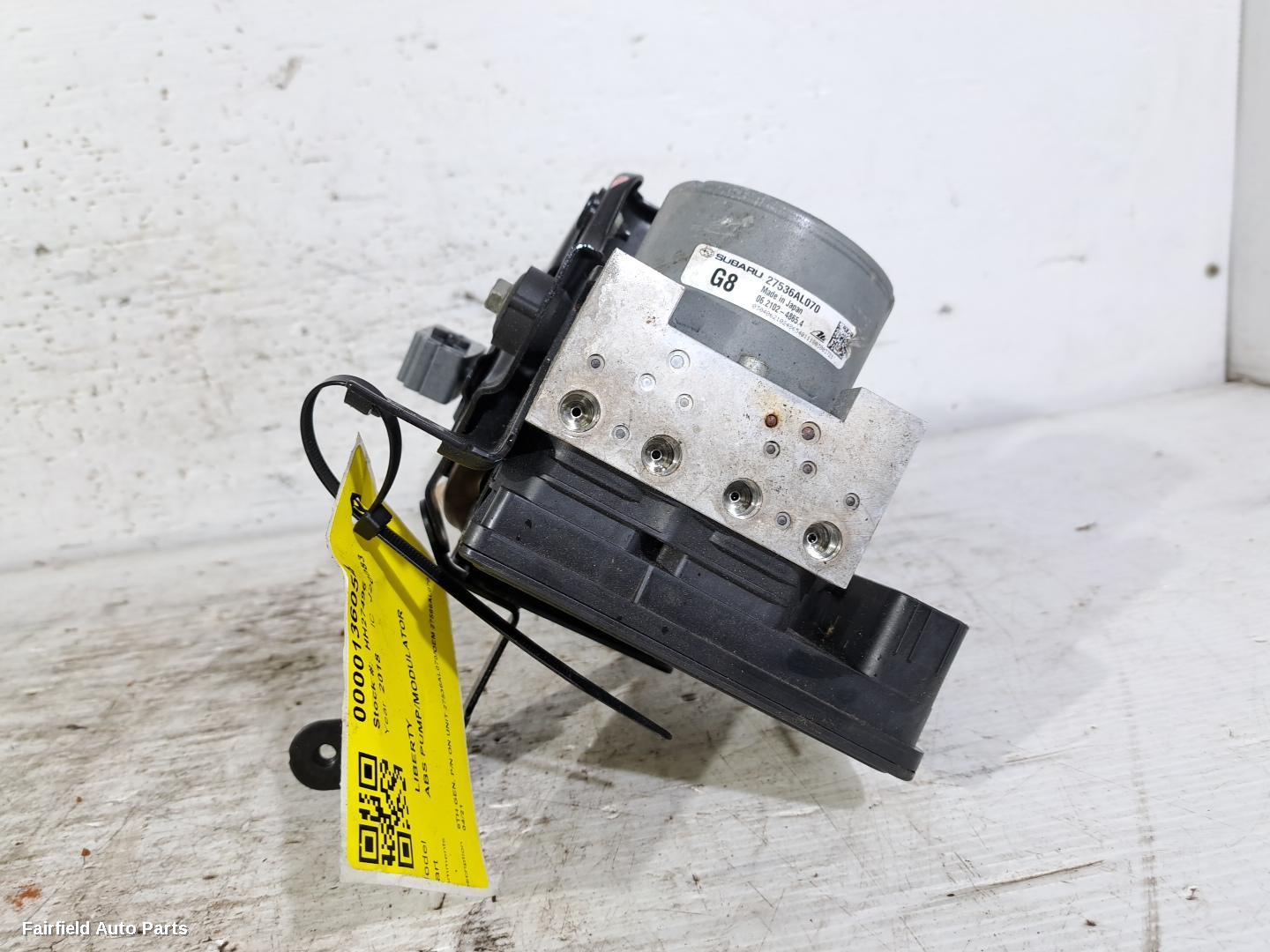 2014-2021 Subaru Liberty Abs Pump Modulator