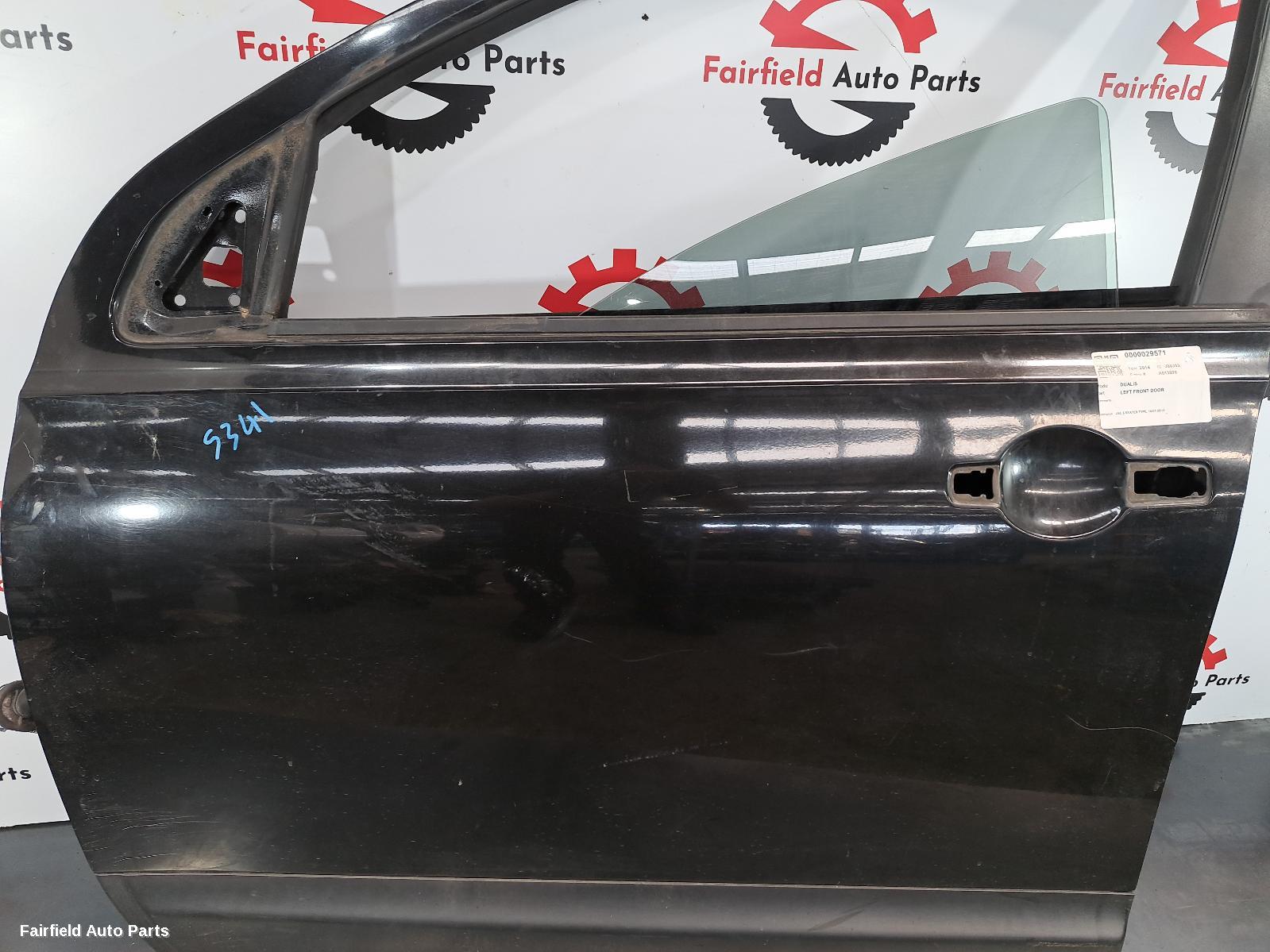 2007-2014 Nissan Dualis Left Front Door